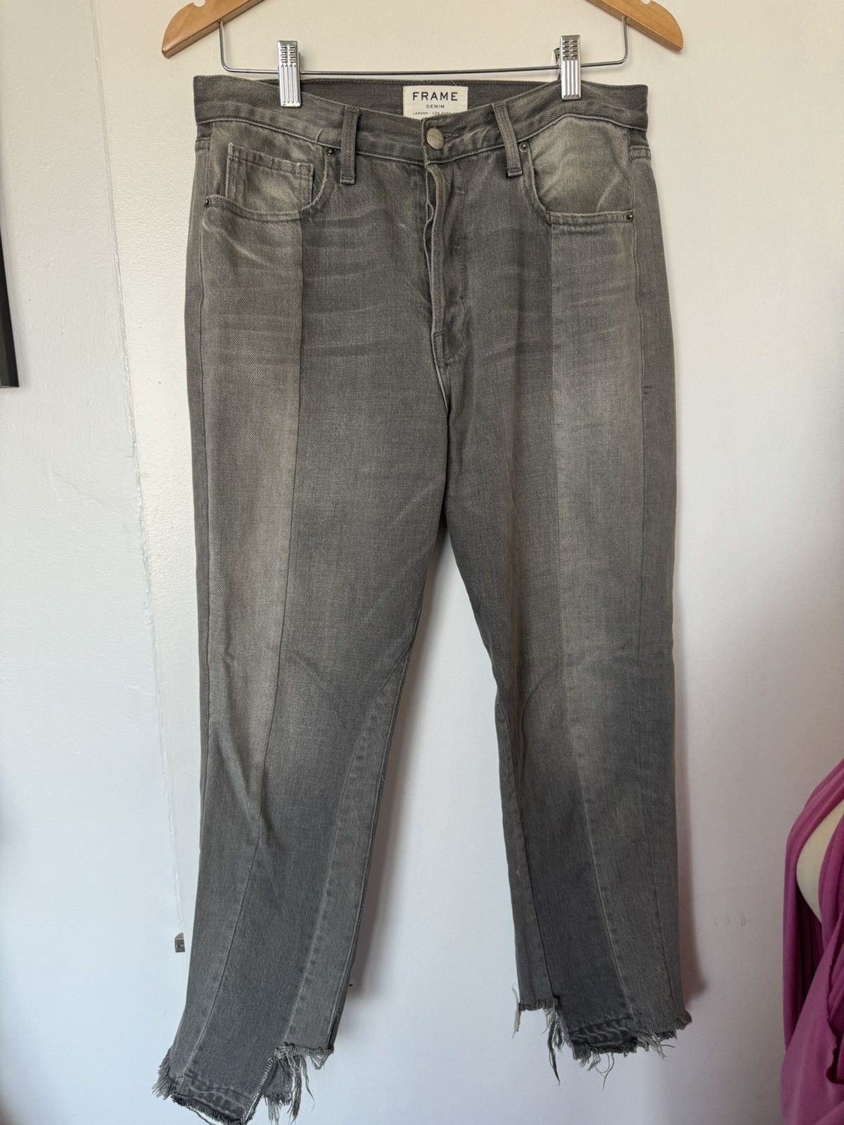 Frame Frame Nouveau Le Mix Jeans in Ash Size 29" - 4 Thumbnail