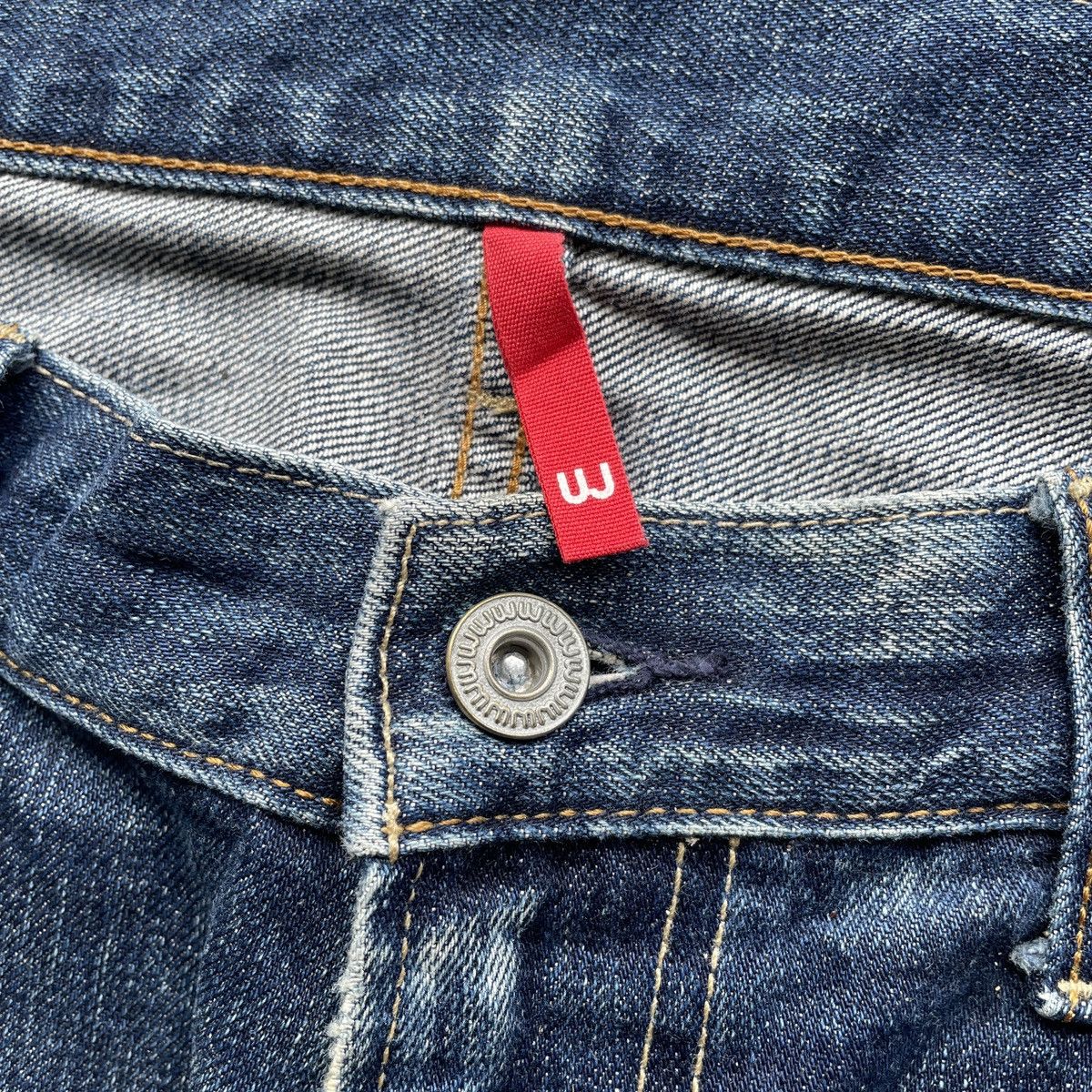 Japanese Brand Vintage Japanese UJ Faded Denim Jeans Pants W36x29 Size US 36 / EU 52 - 6 Thumbnail