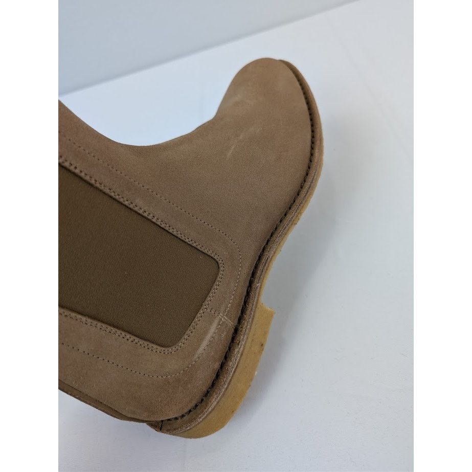 Bottega Veneta o1rshd1 Suede Chelsea Boots in Light Brown Size US 8 / EU 41 - 17 Thumbnail