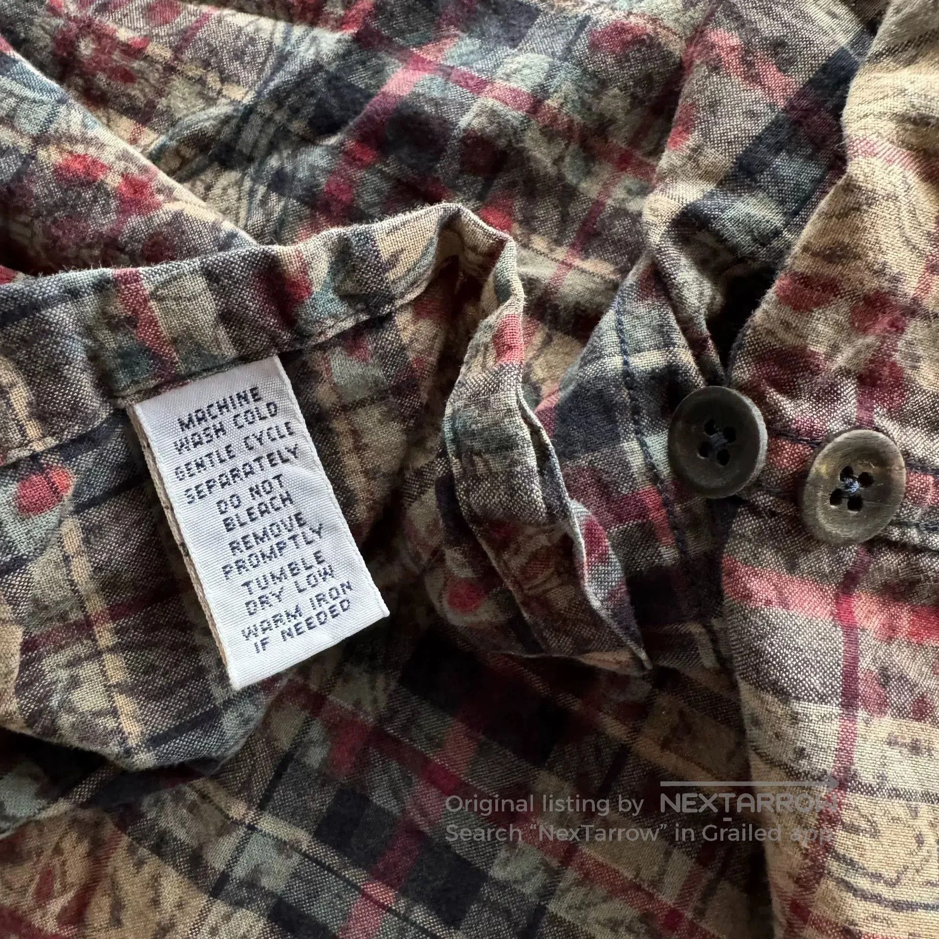 Polo Ralph Lauren Ralph Lauren Plaid Print Shirt. Size US L / EU 52-54 / 3 - 5 Thumbnail