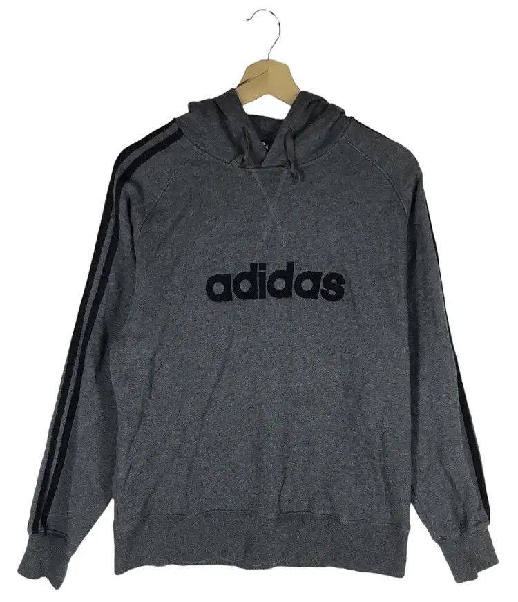 Adidas Vintage Adidas Hoodies Size US L / EU 52-54 / 3 - 1 Thumbnail