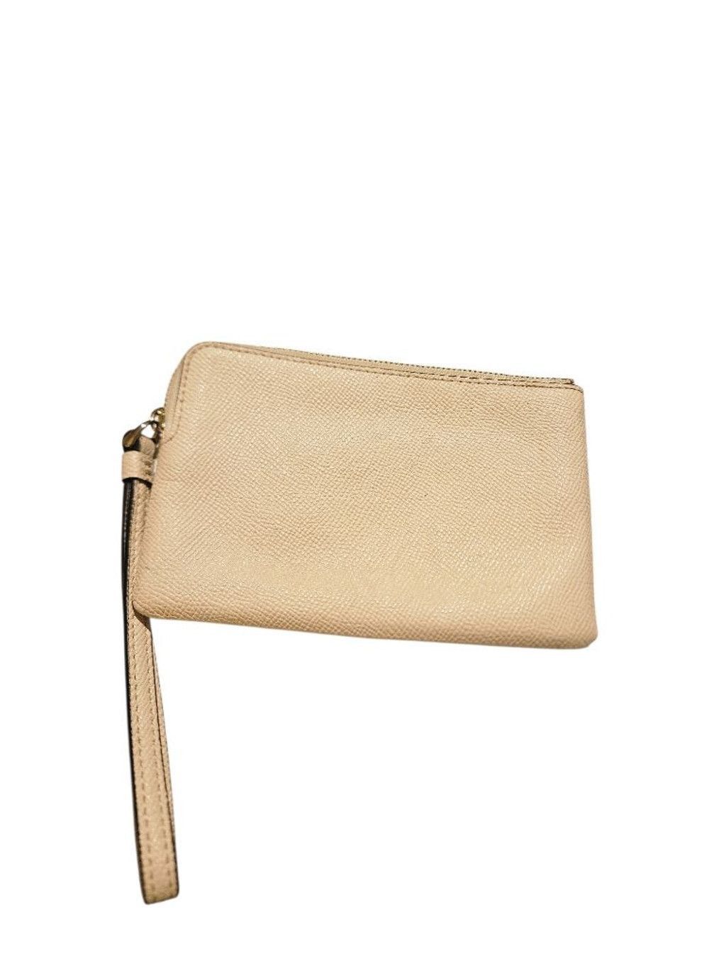 Coach Coach Beige Leather Wristlet One Size Size ONE SIZE - 3 Thumbnail