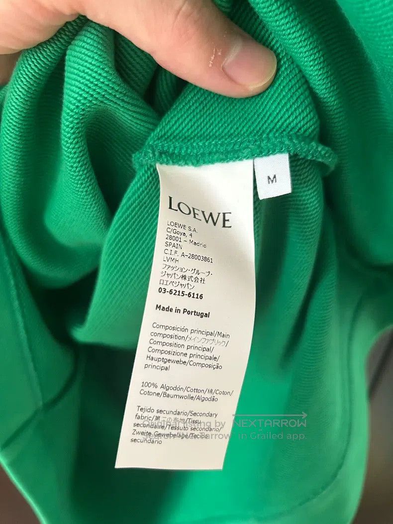 Loewe Loewe Island Series Polo Shirt/Sweatshirt, Green Size M / US 6-8 / IT 42-44 - 5 Thumbnail
