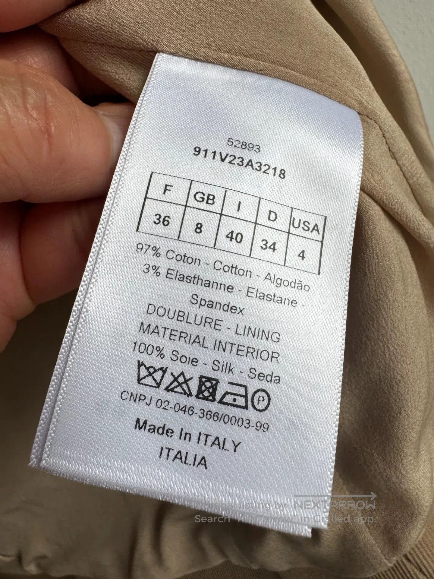 Dior Dior Double-Breasted Tailored Blazer. Size XS / US 0-2 / IT 36-38 - 7 Thumbnail