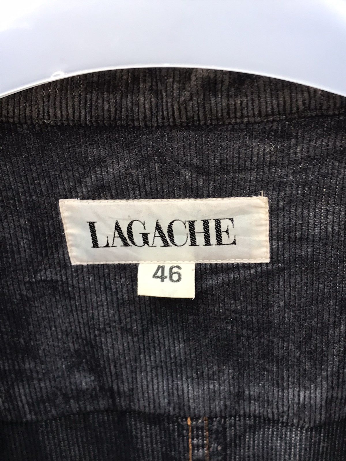 Vintage ⚡️Vintage Lagache Corduroy Indigo Chore Jacket Size US L / EU 52-54 / 3 - 10 Thumbnail
