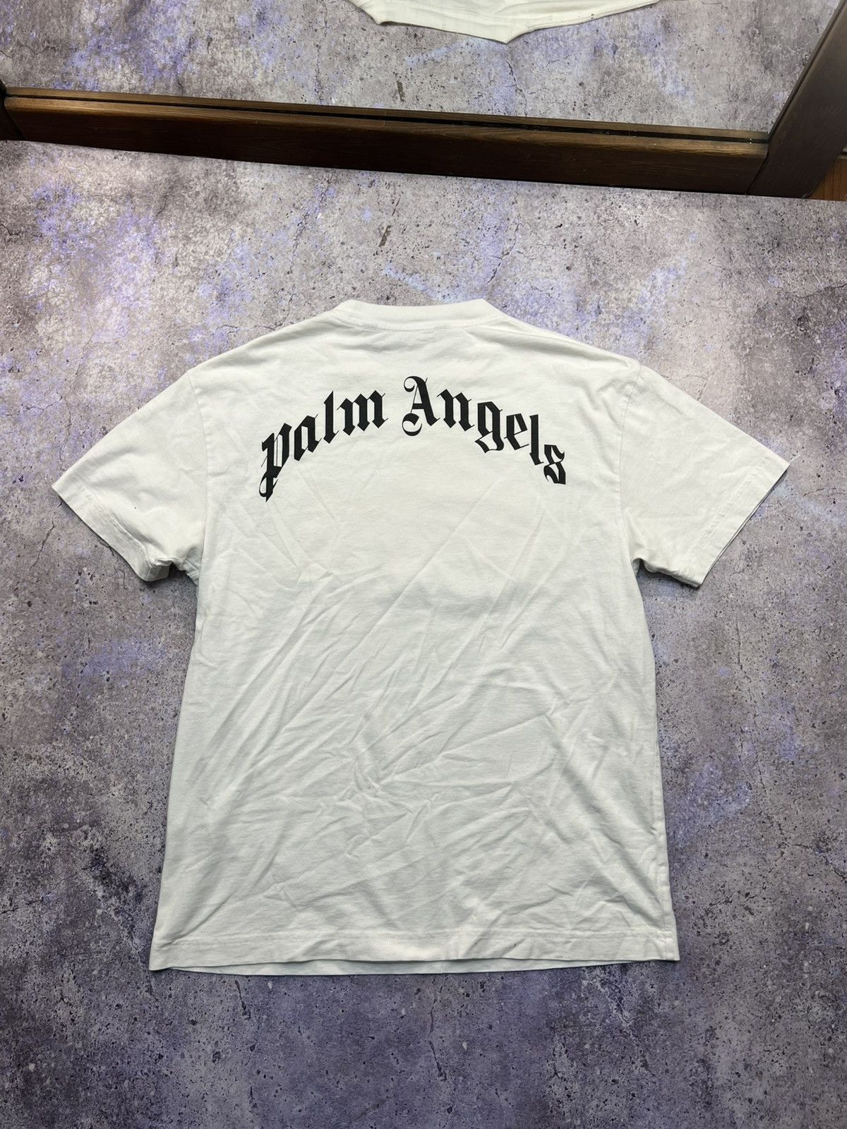 Palm Angels Palm Angels “Antigua West Indies” Custom Tee — White — L/XL Size US L / EU 52-54 / 3 - 5 Thumbnail