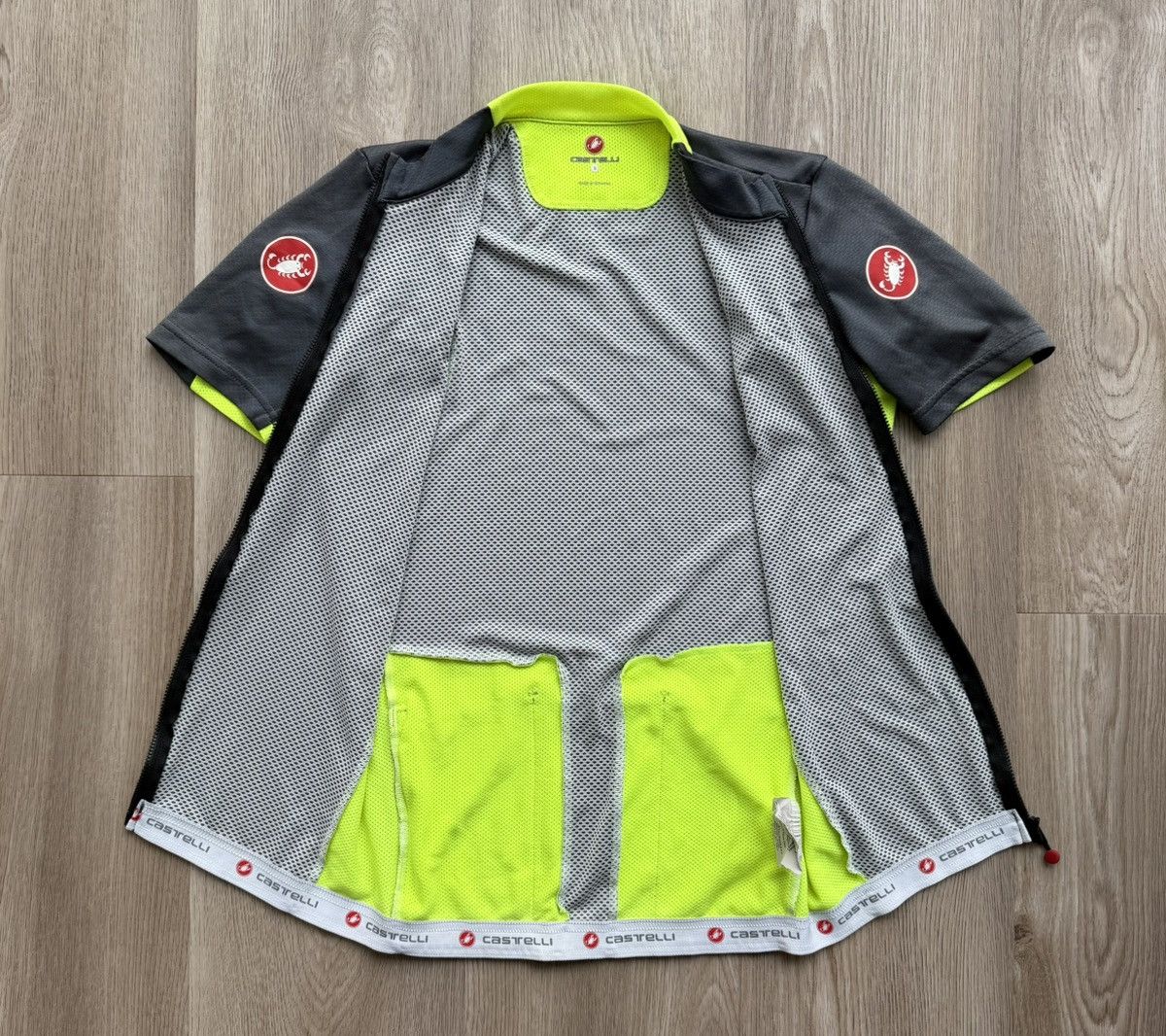 Vintage Vintage Castelli Full Zip Cycling Biker Jersey Size US S / EU 44-46 / 1 - 5 Thumbnail