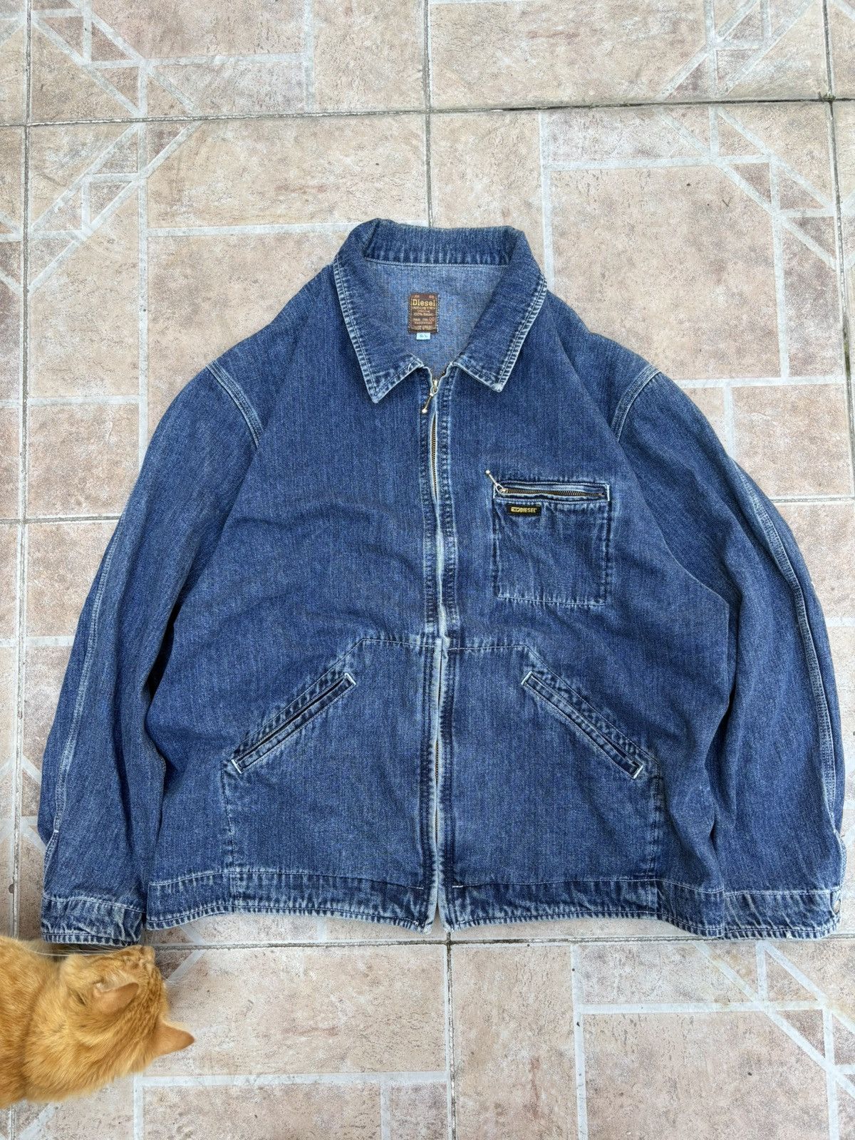 Diesel Diesel Vintage Demin Jacket Size US L / EU 52-54 / 3 - 4 Thumbnail