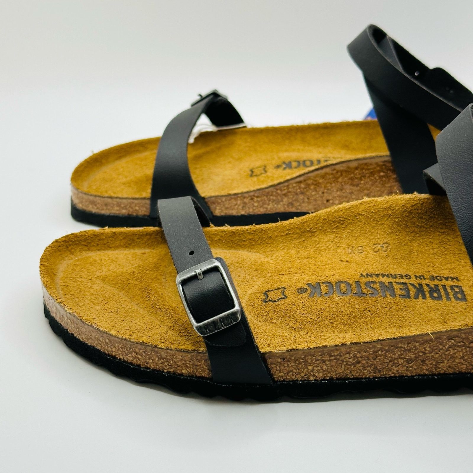 Birkenstock Birkenstock Black Strappy Women's Sandals - US 10-10.5 | 41 Size US 10.5 / IT 40.5 - 7 Thumbnail