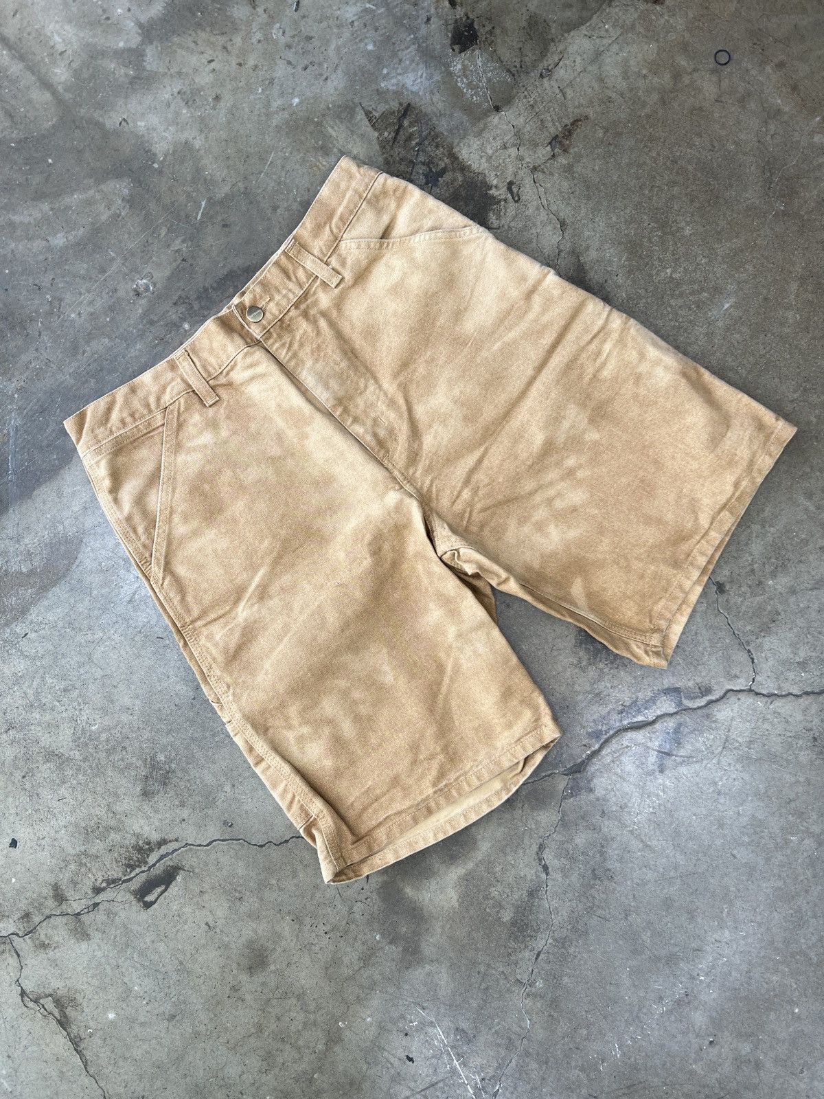 Carhartt Wip Carhartt WIP Carpenter Single Knee Chromo Shorts Sz. 32 Size US 32 / EU 48 - 4 Thumbnail