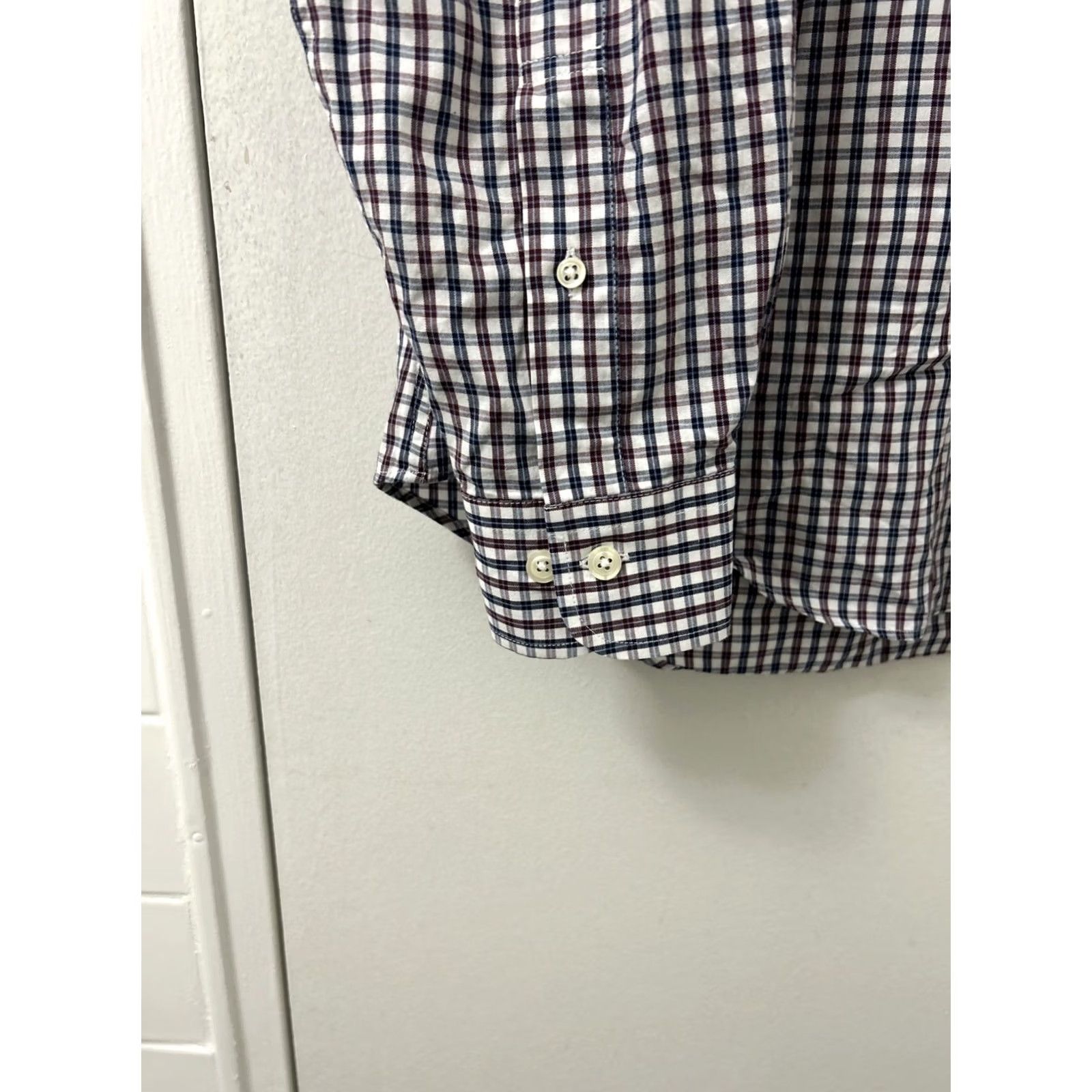 Brooks Brothers VINTAGE Brooks Brothers Original Polo Shirt Mens M Red Blue White Plaid Regent Button Up Shirt Size US M / EU 48-50 / 2 - 7 Thumbnail