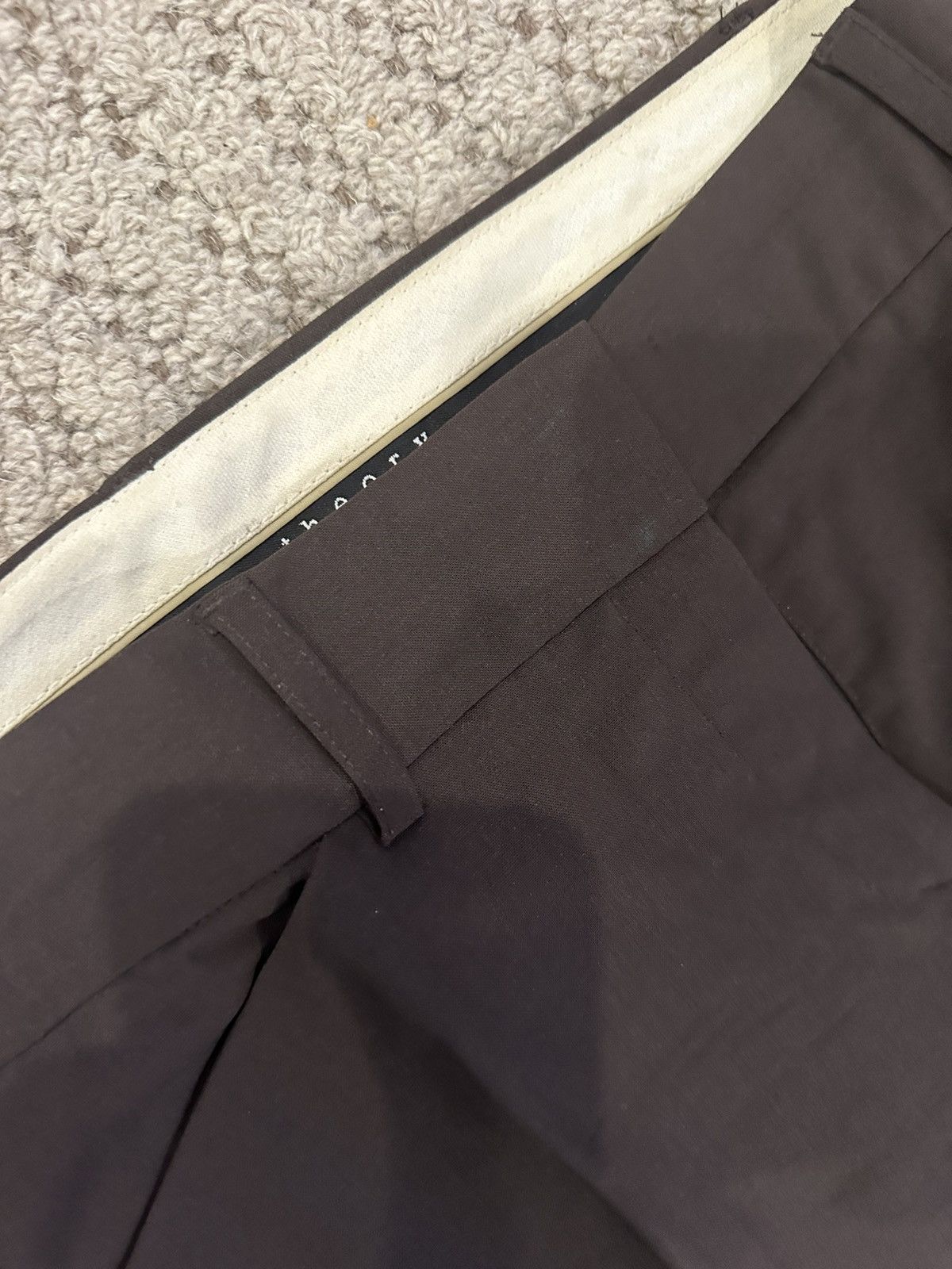 Theory Vintage Theory Black Wide Leg Pant Size 27" / US 4 / IT 40 - 2 Thumbnail