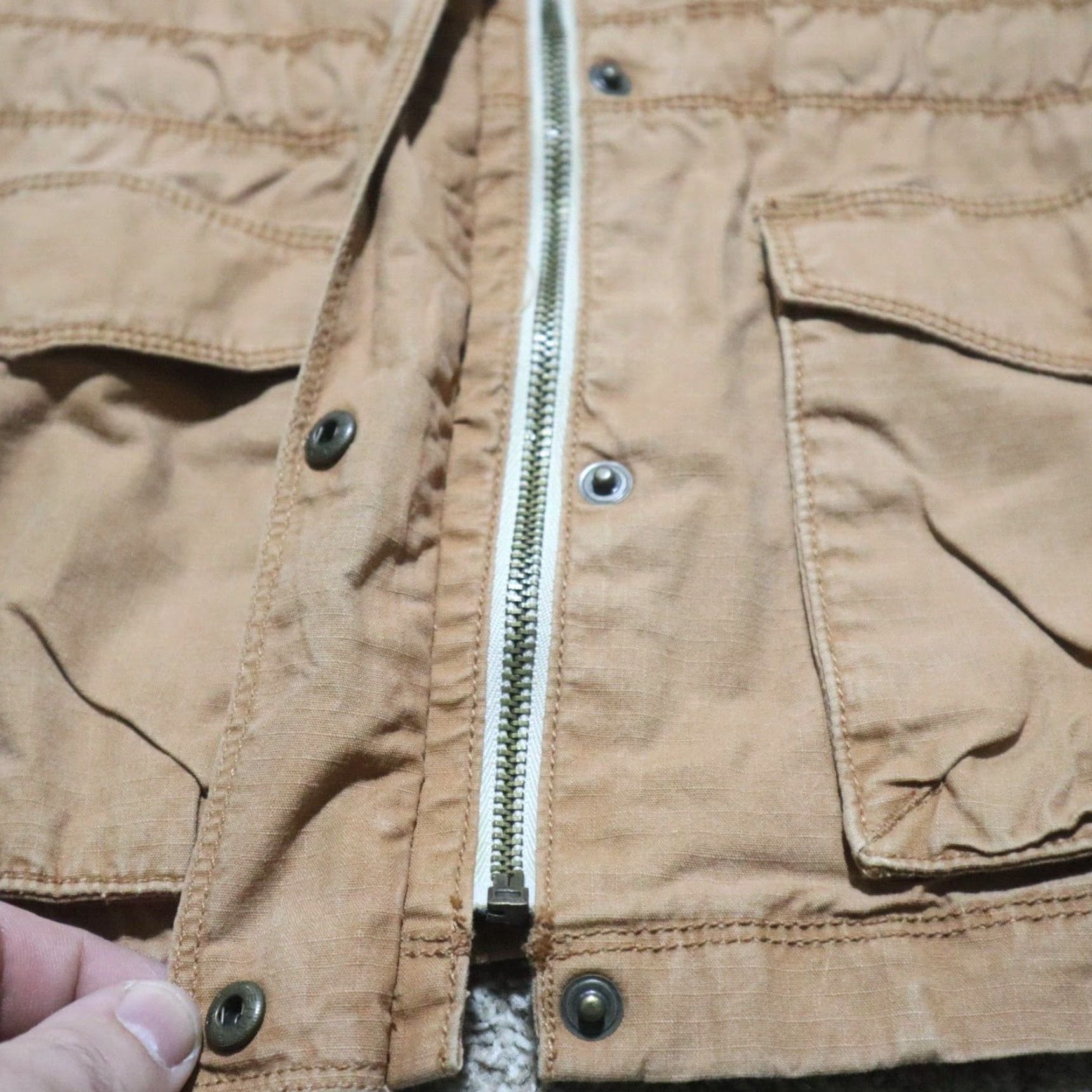 Old Navy Old Navy Jacket Corduroy Brown Button Up with Pockets Womens S Adult Small Brown Corduroy Jacket 90s Classic Womens Size S / US 4 / IT 40 - 4 Thumbnail