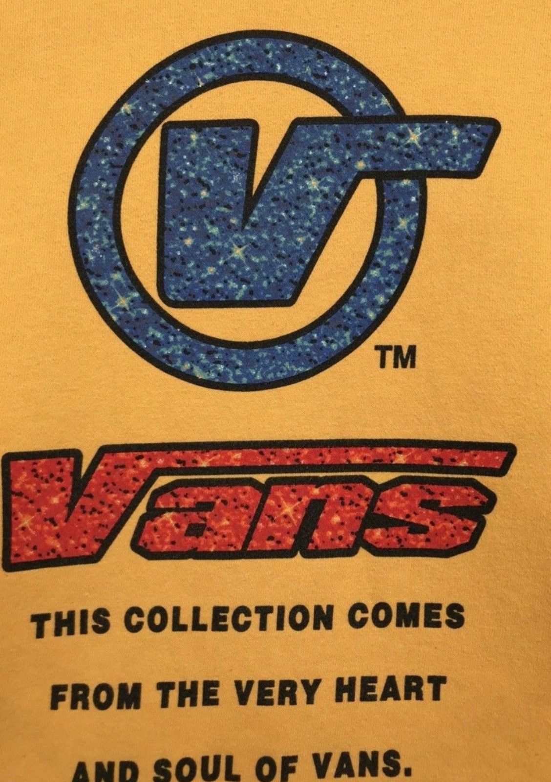 Vans × Vintage Vintage 90s Vans Big Spellout Logo Baggy Boxy Sweatshirt Size US M / EU 48-50 / 2 - 5 Thumbnail
