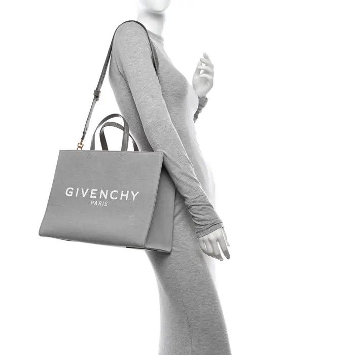 Givenchy o1srvl11e1124 Size: OS/ G-Tote Bag in Stone Grey Size ONE SIZE - 5 Thumbnail