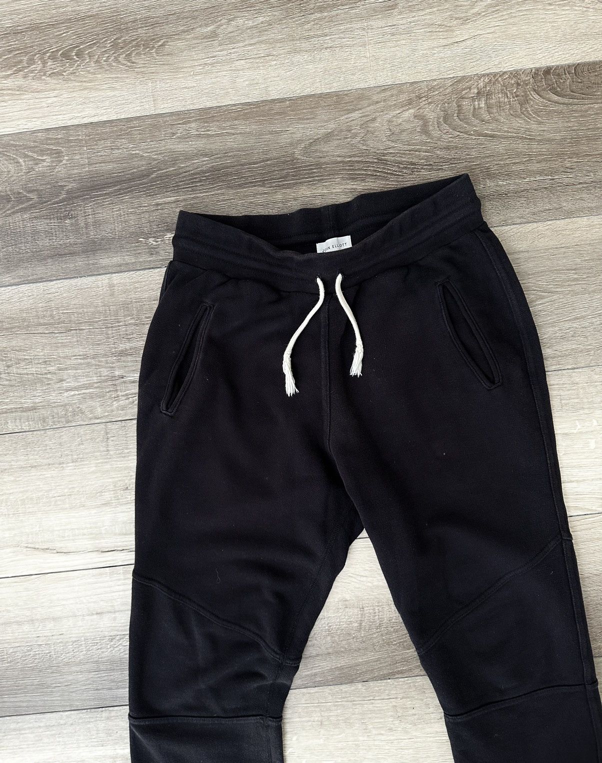 John Elliott John Elliott Escobar Sweatpants / Joggers Black Sz. Large L Size US 34 / EU 50 - 2 Thumbnail