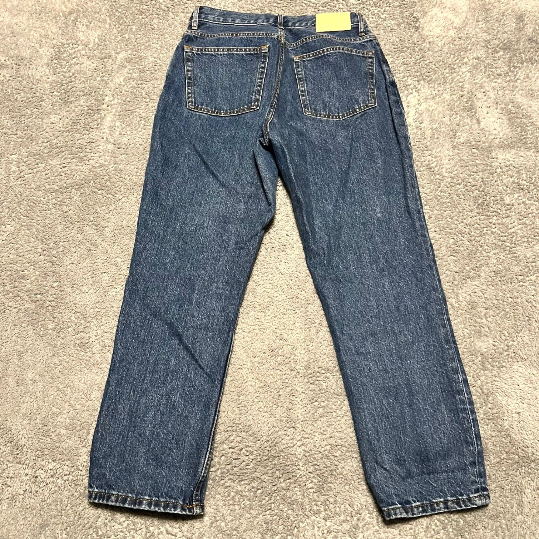 Everlane Everlane Jeans Womens 27 Ankle 90s High Rise Cropped Blue Denim Pants Womens Jeans 27 Ankle Cropped Blue Denim 90s Size 27" / US 4 / IT 40 - 4 Thumbnail