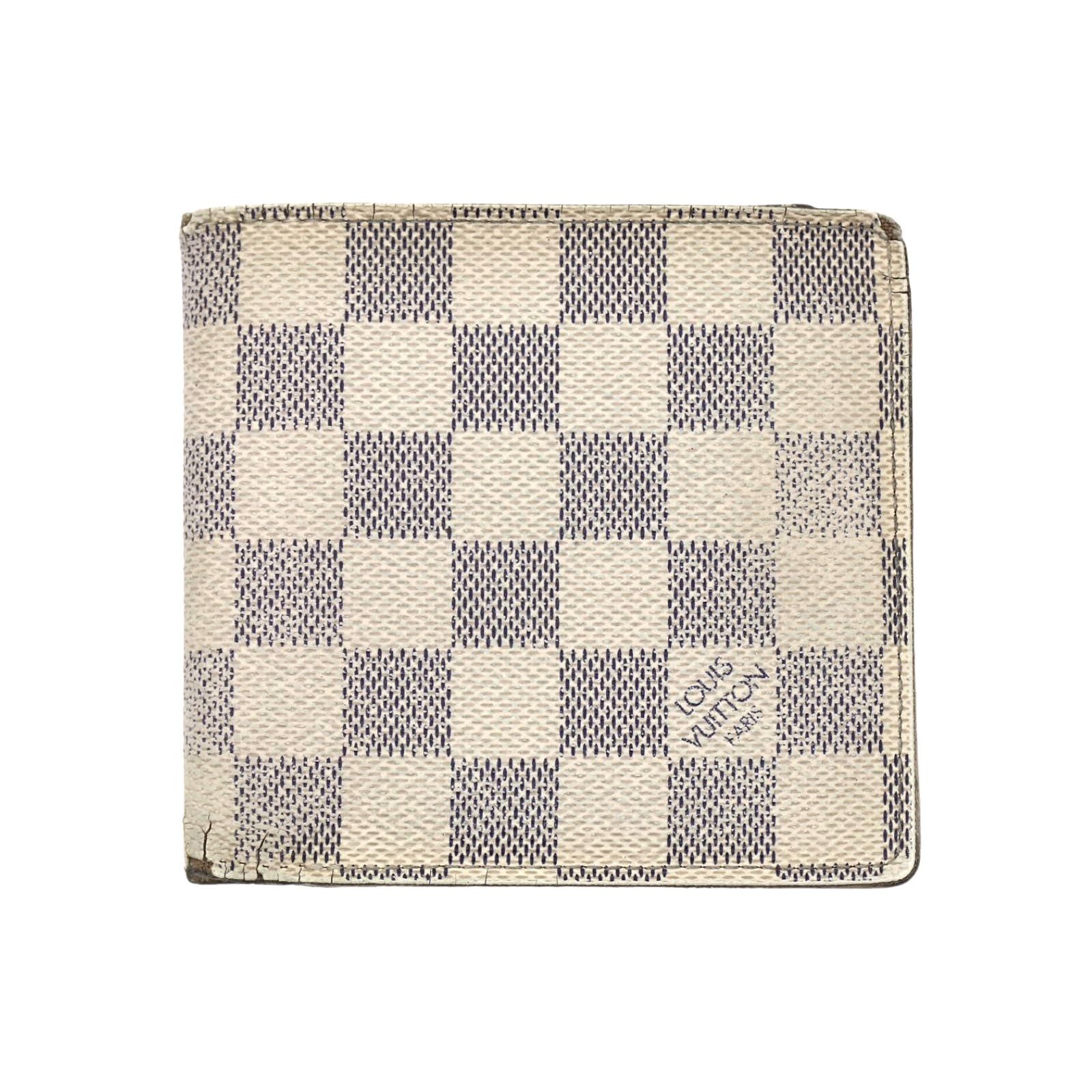 Louis Vuitton 🔴 Louis Vuitton Marco Wallet - Damier Azur Size ONE SIZE - 1 Thumbnail