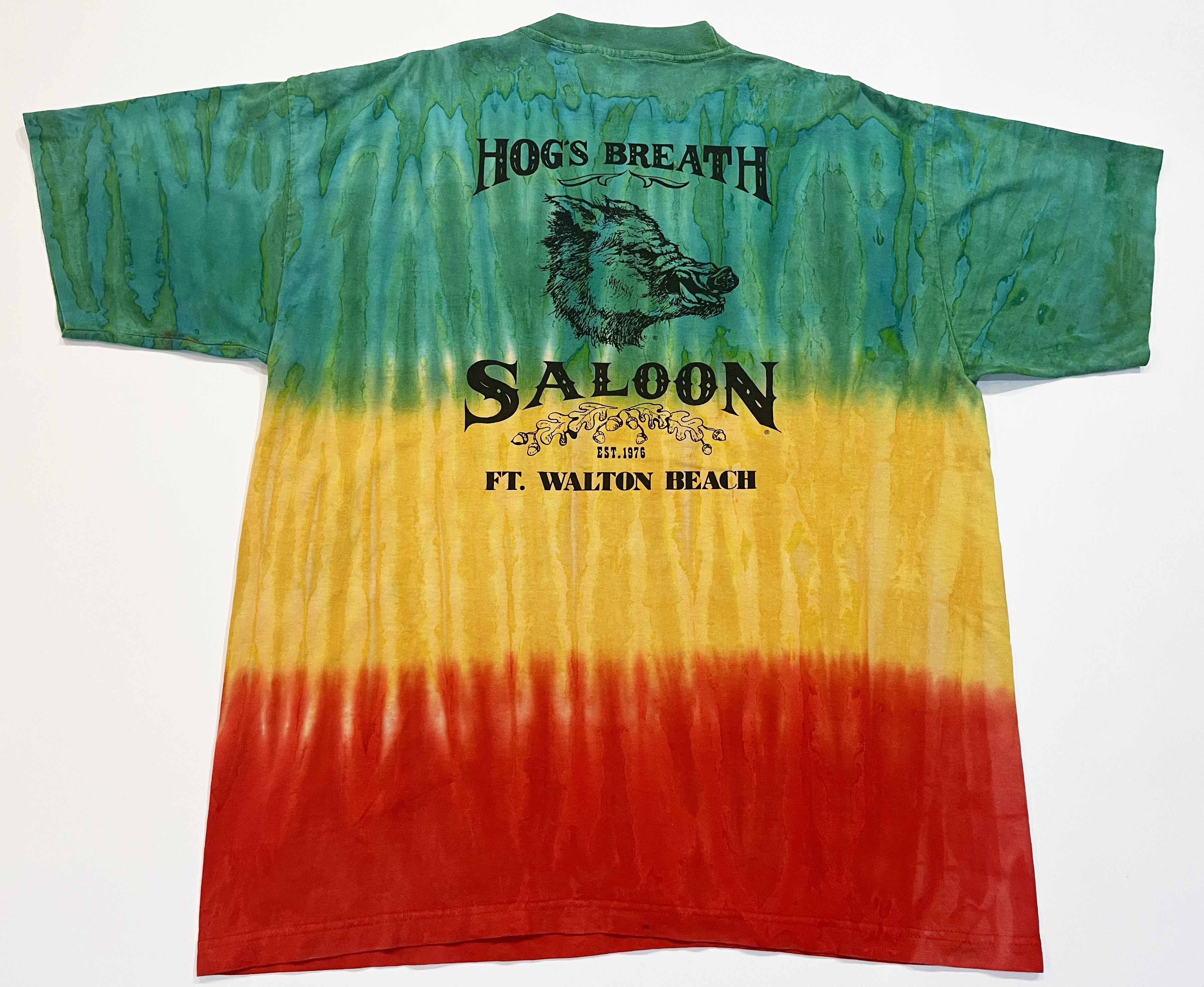 Vintage Vintage Hog's Breath Saloon Key West All Over Print T-Shirt Size US XL / EU 56 / 4 - 4 Thumbnail