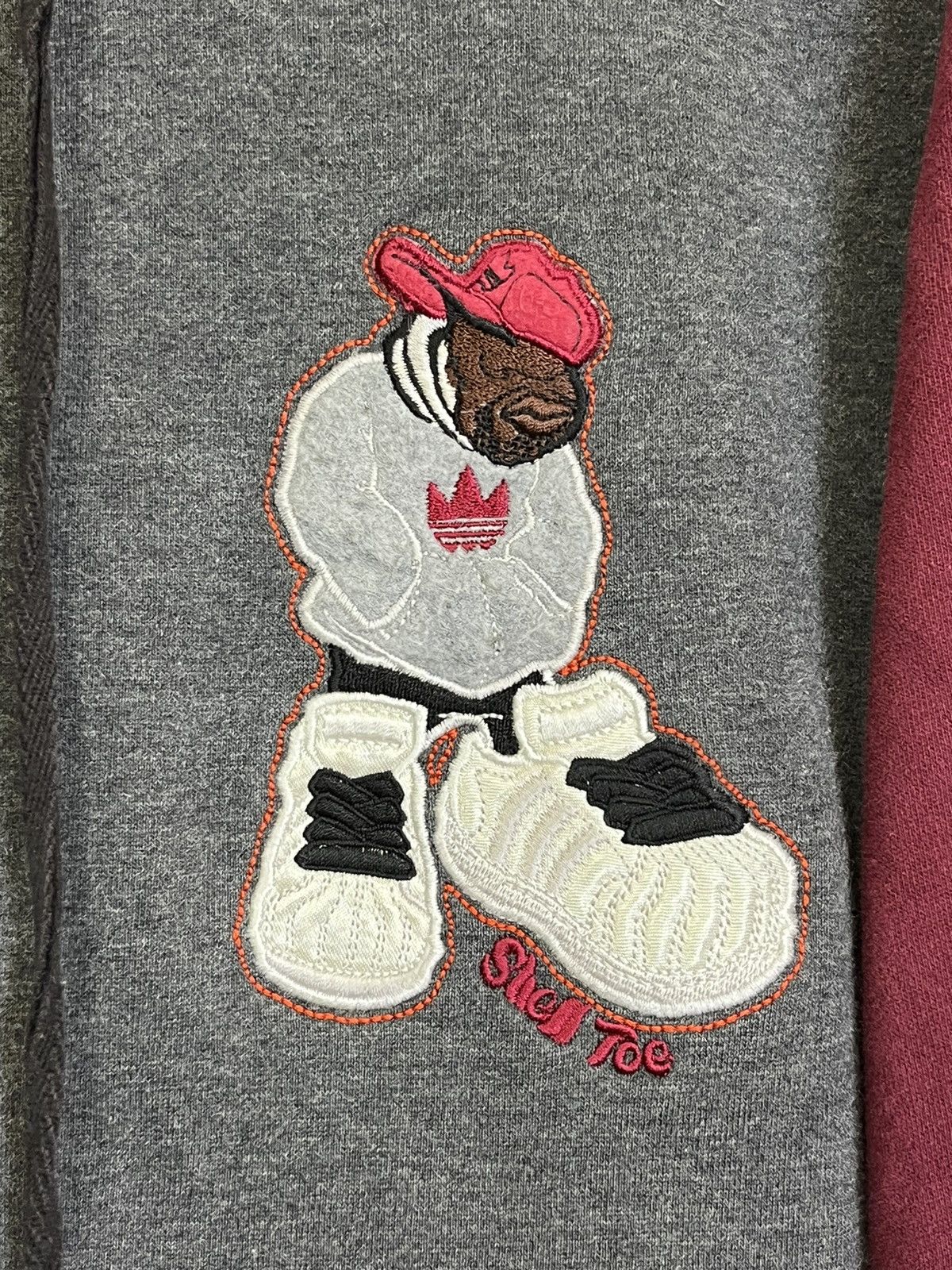Adidas × RUN DMC VINTAGE 90s ADIDAS SHELL TOE RUN DMC DISTRESSED HOODIES Size US L / EU 52-54 / 3 - 8 Thumbnail