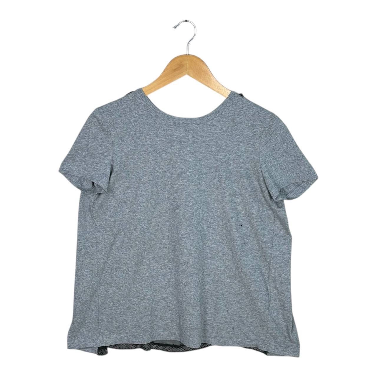 RED Valentino RED VALENTINO Grey T-Shirt With Bow Lace M Size M / US 6-8 / IT 42-44 - 2 Thumbnail