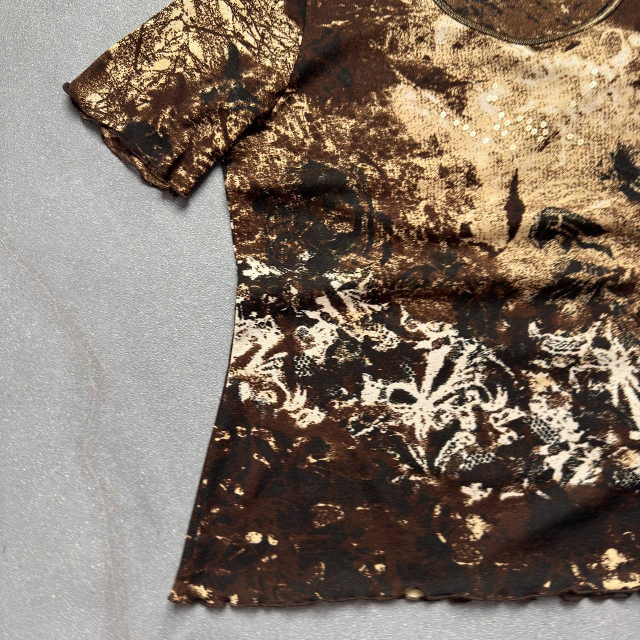 Japanese Brand × Vintage Amazing Vintage Avant Garde T-Shirt Size M / US 6-8 / IT 42-44 - 5 Thumbnail