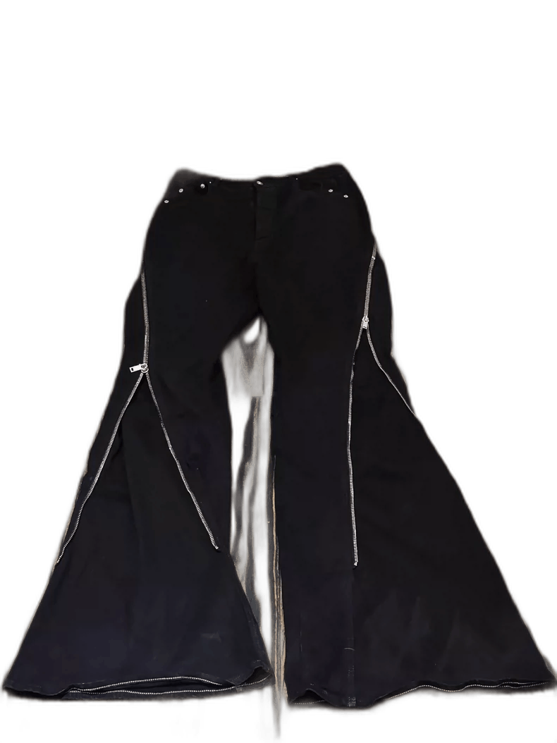 Rick Owens rick owens drkshdw banana bolan bootcut pants Size US 34 / EU 50 - 1 Thumbnail