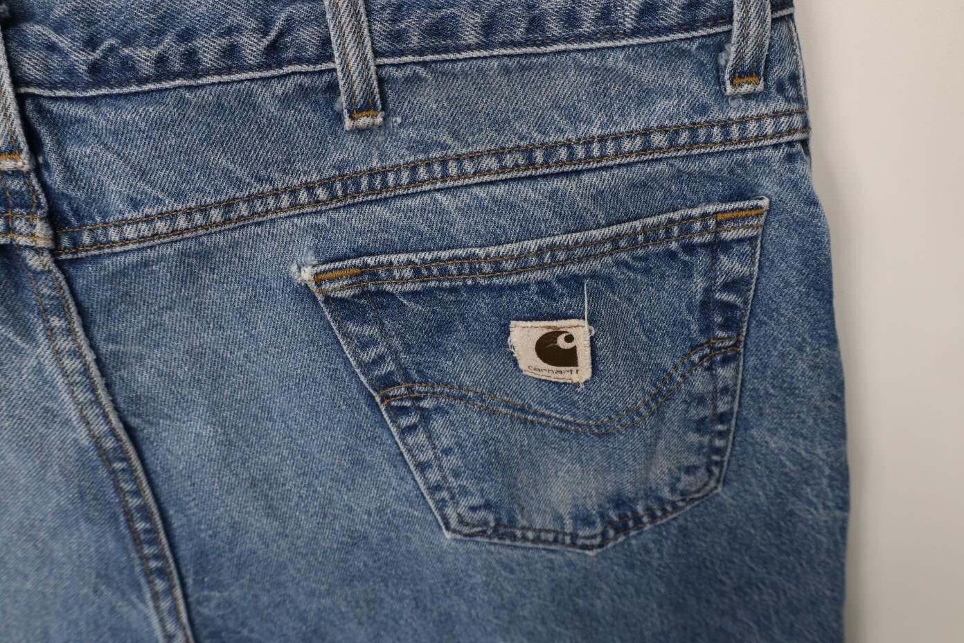 Carhartt Vintage Y2K 2001 Carhartt Relaxed Fit Denim Jeans Blue USA Size US 44 / EU 60 - 15 Thumbnail