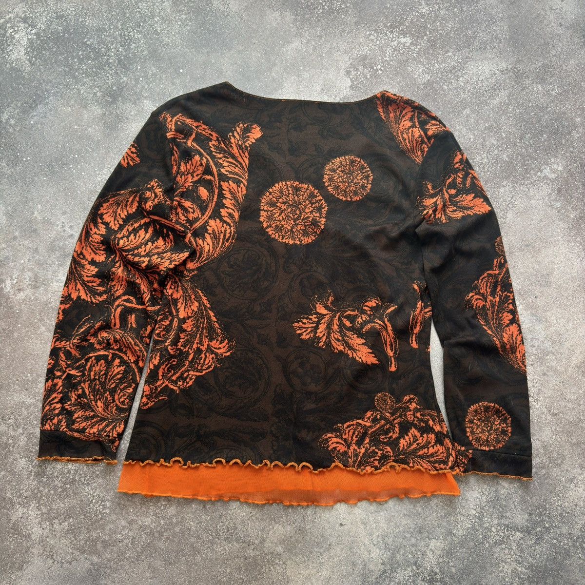 20471120 × Japanese Brand Mesh Details Avant Garde Blouse Inspired Jean Paul Gaultier Size M / US 6-8 / IT 42-44 - 8 Thumbnail