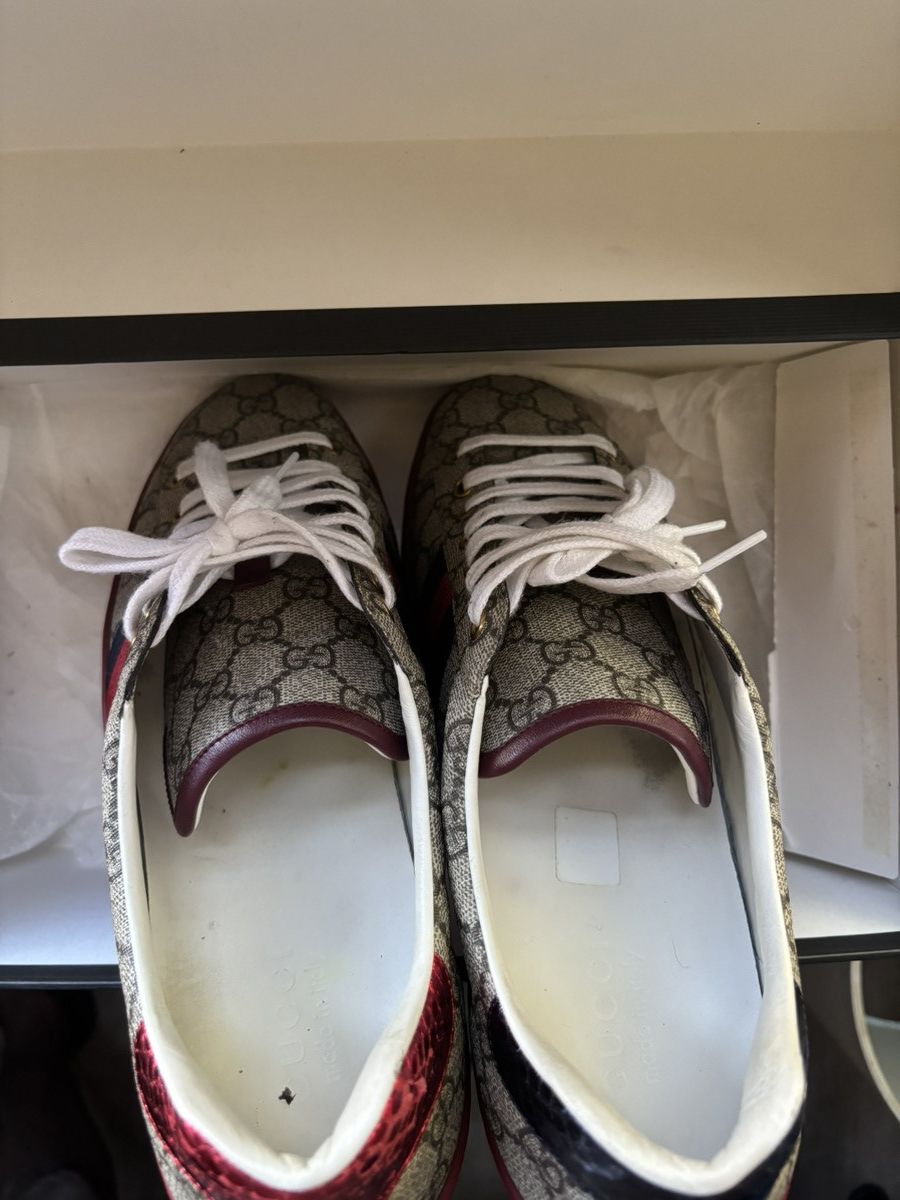 Gucci Gucci Ace GG Supreme Size US 11.5 / EU 44-45 - 7 Thumbnail