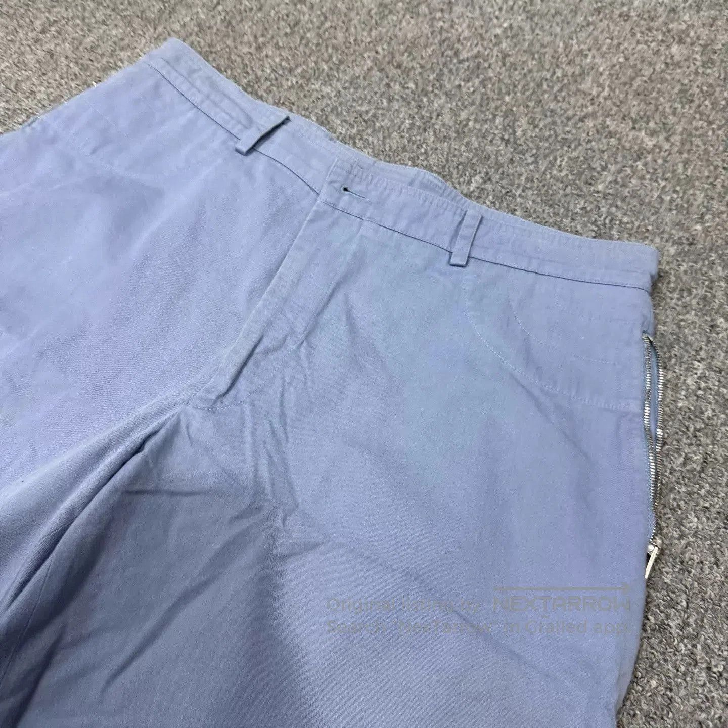 Hermes Blue Casual Shorts Size 42. Size US 42 / EU 58 - 3 Thumbnail