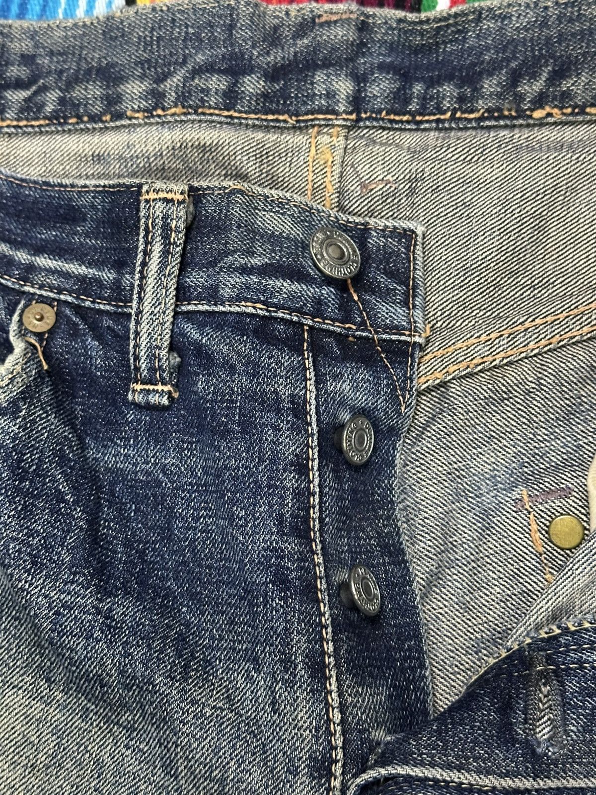 Denime Distress Vintage Denim Selvedge . Size US 32 / EU 48 - 10 Thumbnail