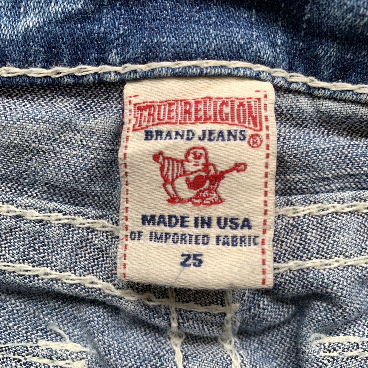 True Religion 2000’s True Religion Joey Distressed Bootcut Flare Pants Size US 28 / EU 44 - 11 Thumbnail