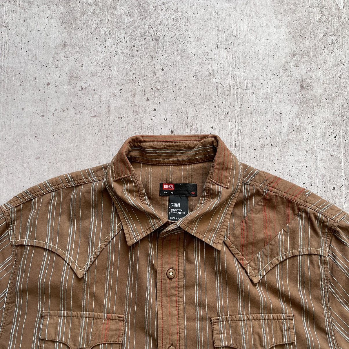 Diesel × Vintage Vintage Diesel shirt rare 90s Y2K Size US L / EU 52-54 / 3 - 4 Thumbnail