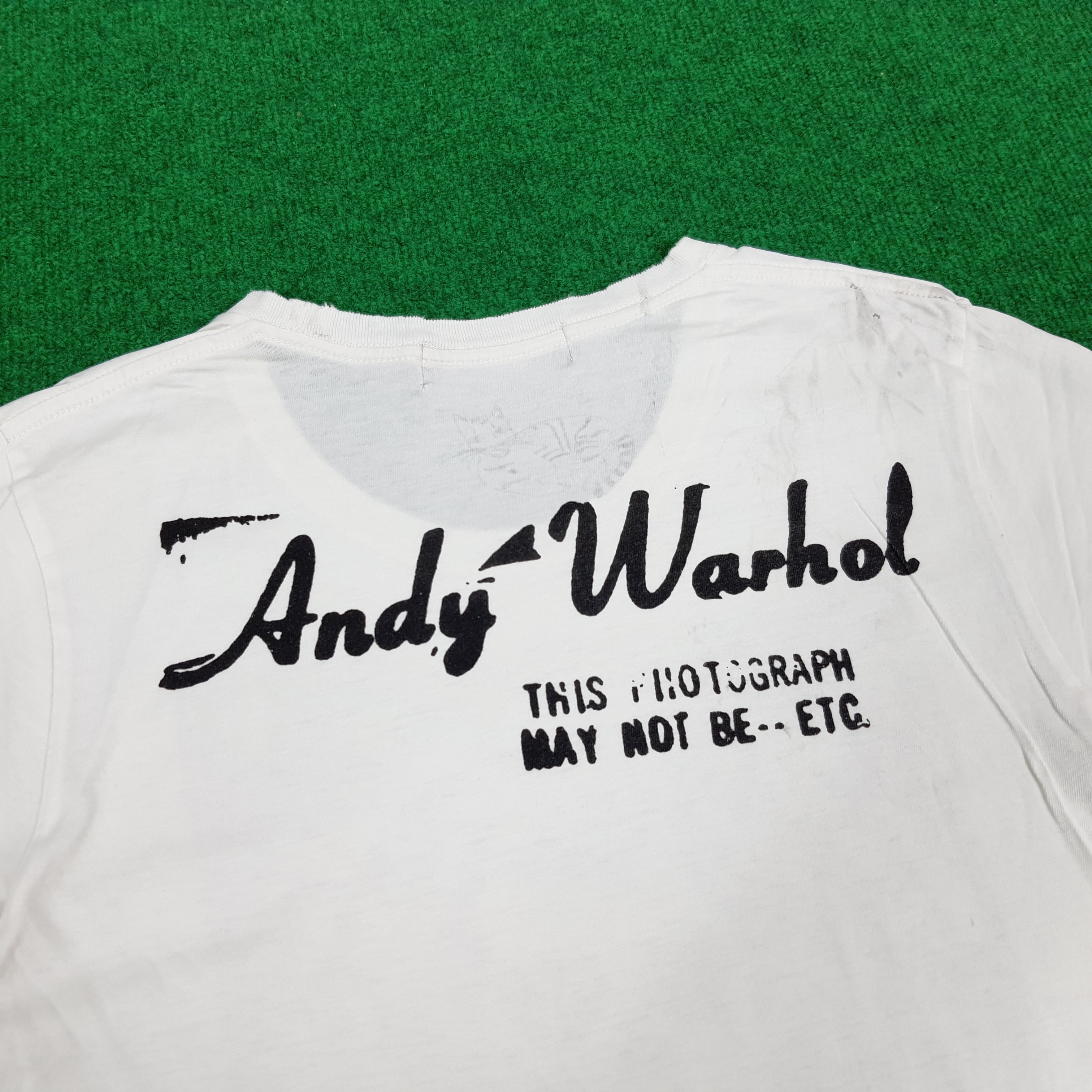 Hysteric Glamour × Japanese Brand × Vintage Vintage Andy Warhol by Hysteric Glamour Japan Brand Tshirt Size US S / EU 44-46 / 1 - 4 Thumbnail