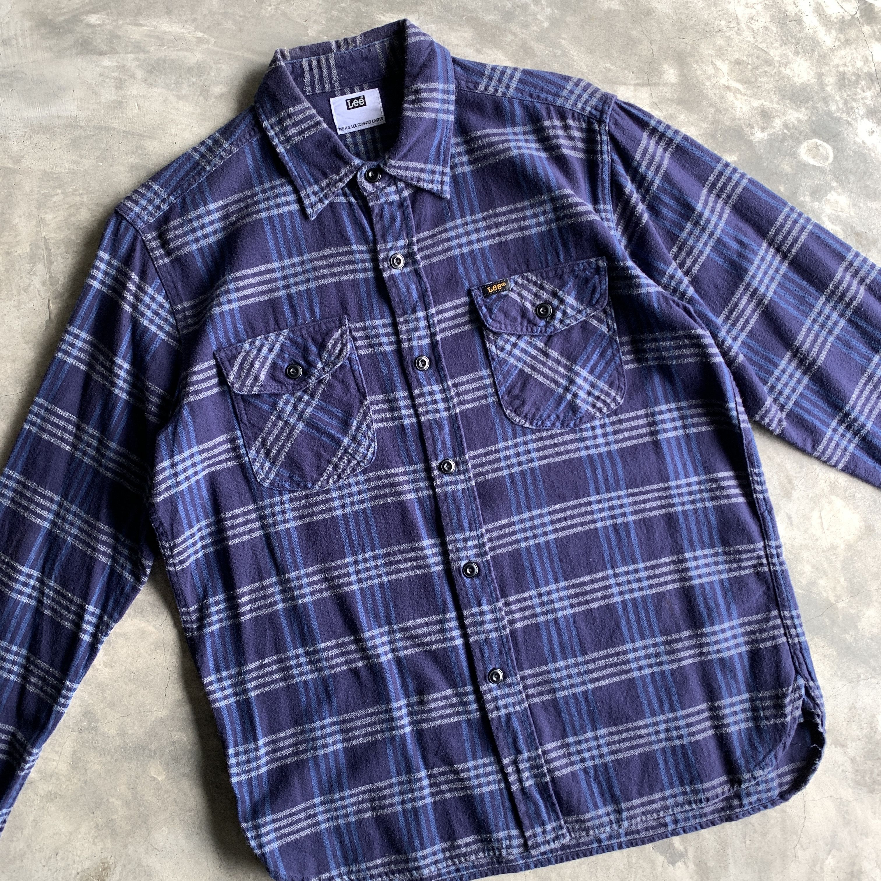 Edition Japan × Lee × Vintage Lee Plaid Shirt Japan Size US M / EU 48-50 / 2 - 2 Thumbnail