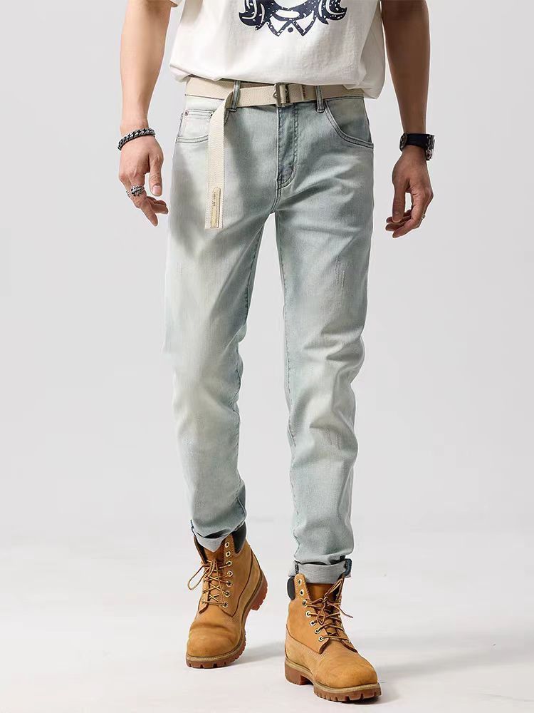 Japanese Brand × Jean Vintage high street washed and faded casual jeans Size US 36 / EU 52 - 2 Thumbnail