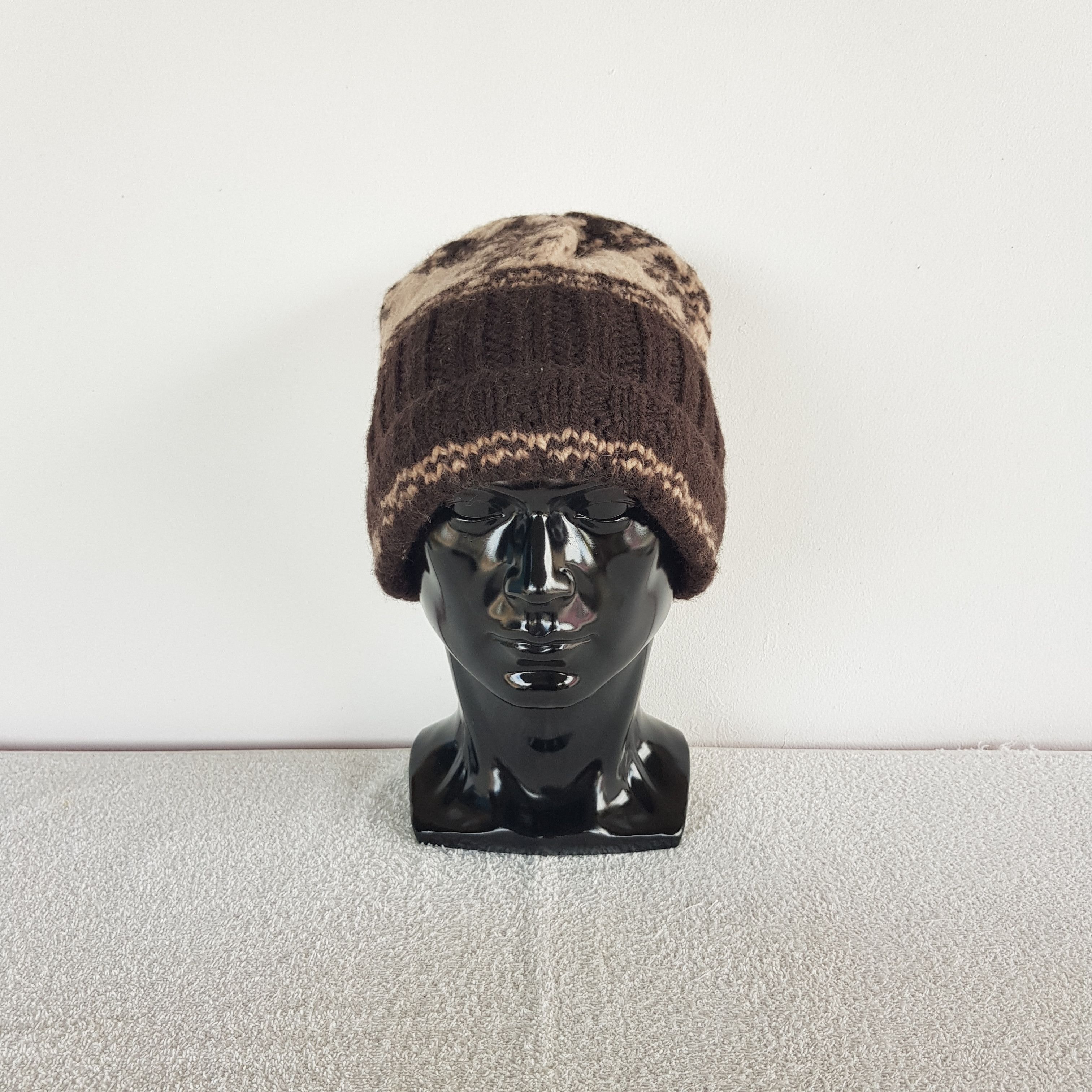 Other Vintage Fred Dare Beanie Hand Knit Crochet Snow Caps Hats Size ONE SIZE - 2 Thumbnail