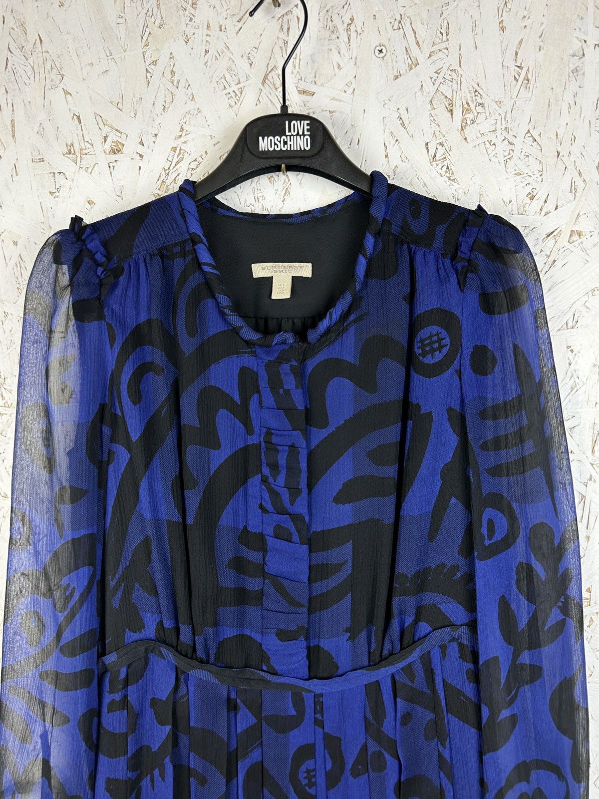 Burberry Burberry Allover Ornament Beautiful Silk Dress US 4 IT 38 Size XS / US 0-2 / IT 36-38 - 2 Thumbnail