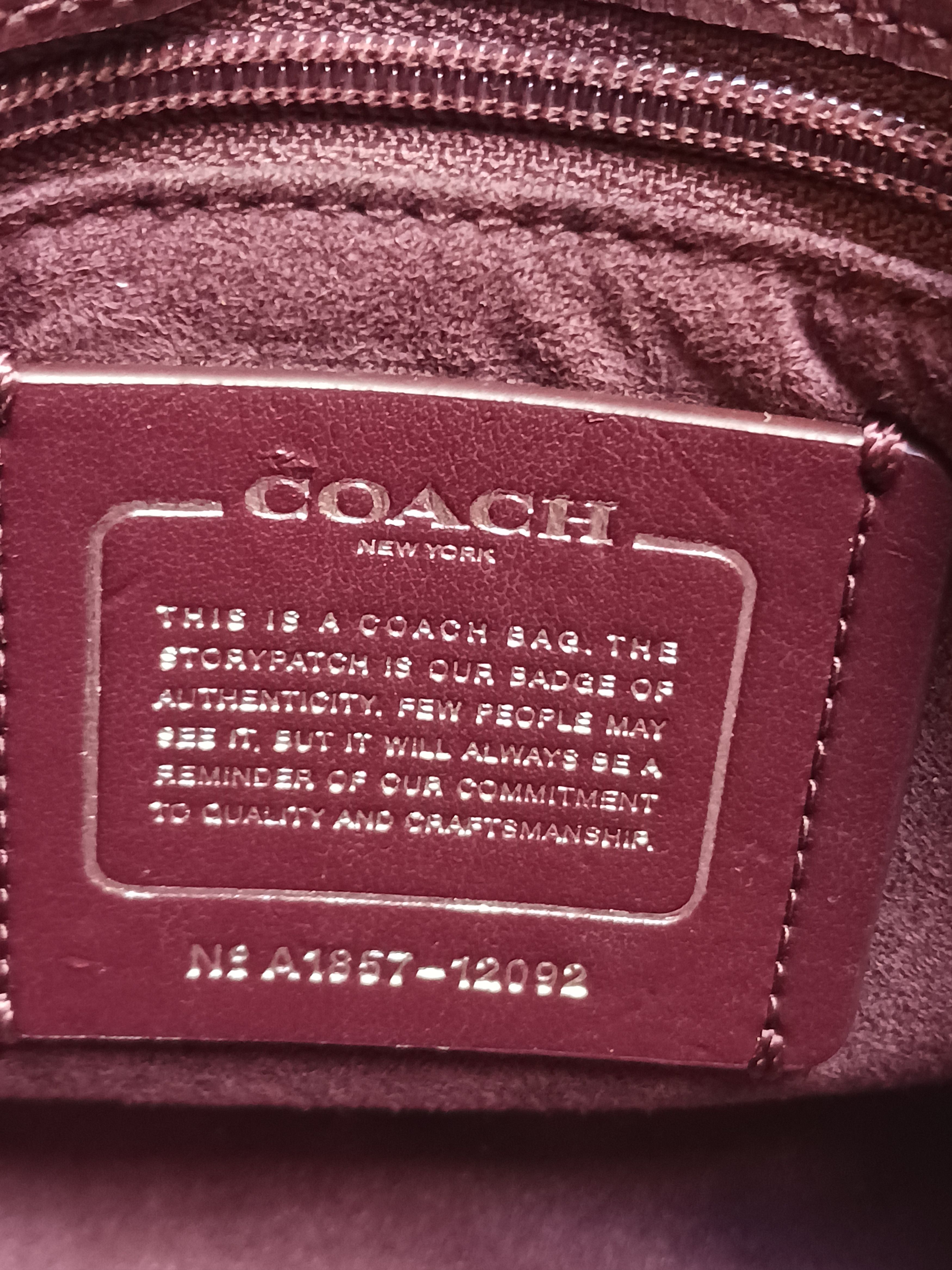 Coach Coach Crosstown Crossbody Glitter Rose Size ONE SIZE - 12 Thumbnail