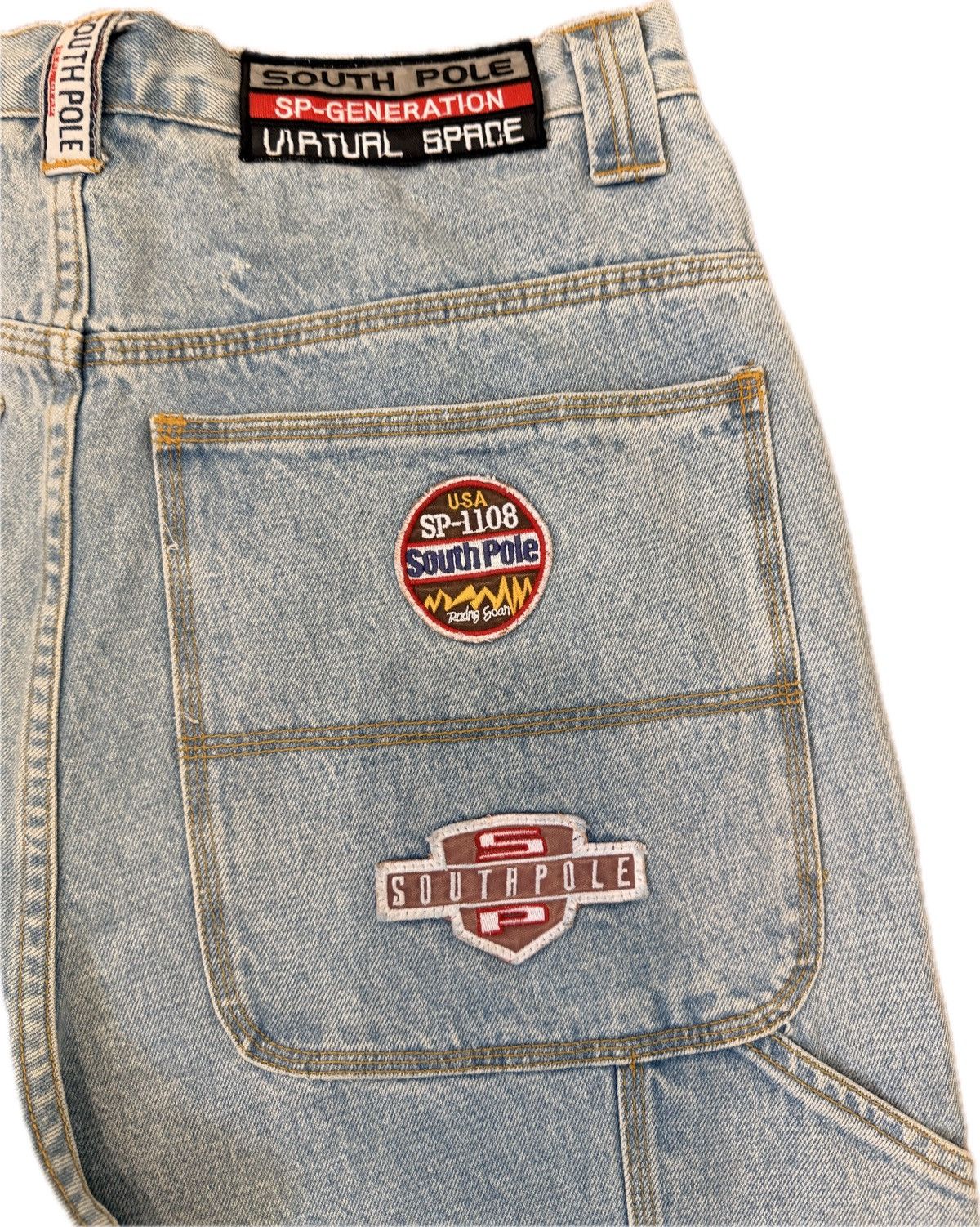 Southpole Vintage Southpole Carpenter Jeans Size US 34 / EU 50 - 4 Thumbnail