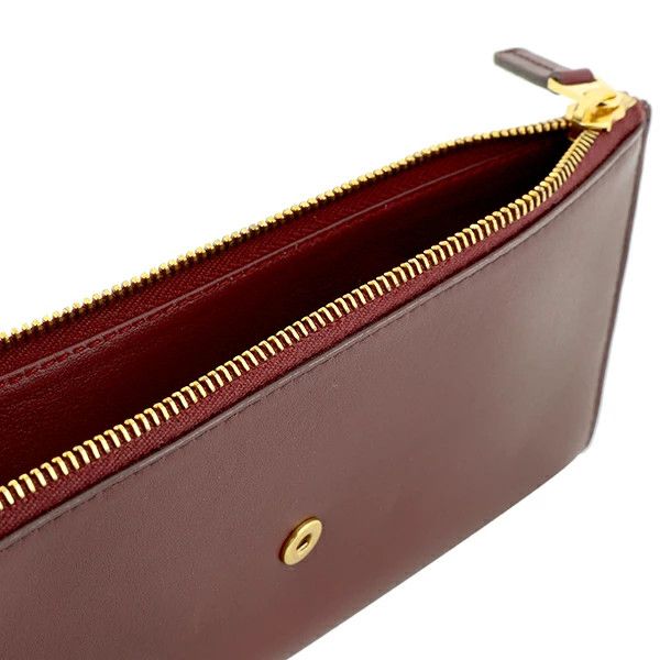 Bottega Veneta o1n1vont1224 Size: OS / Continental Wallet in Burgundy Size ONE SIZE - 5 Thumbnail