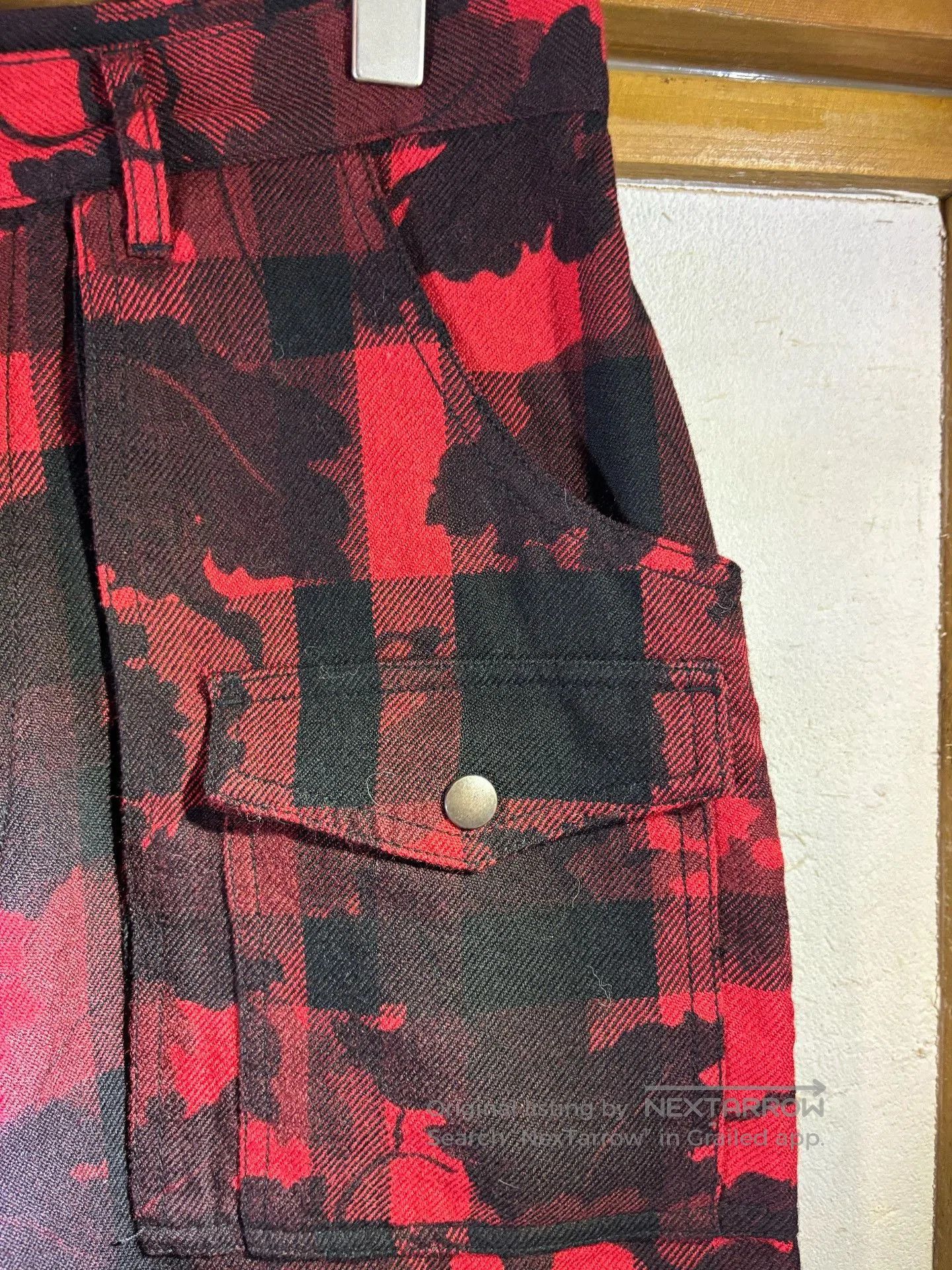 Beams Plus Beams Plus Red Leaf Camo Plaid Pants. Size US 30 / EU 46 - 3 Thumbnail