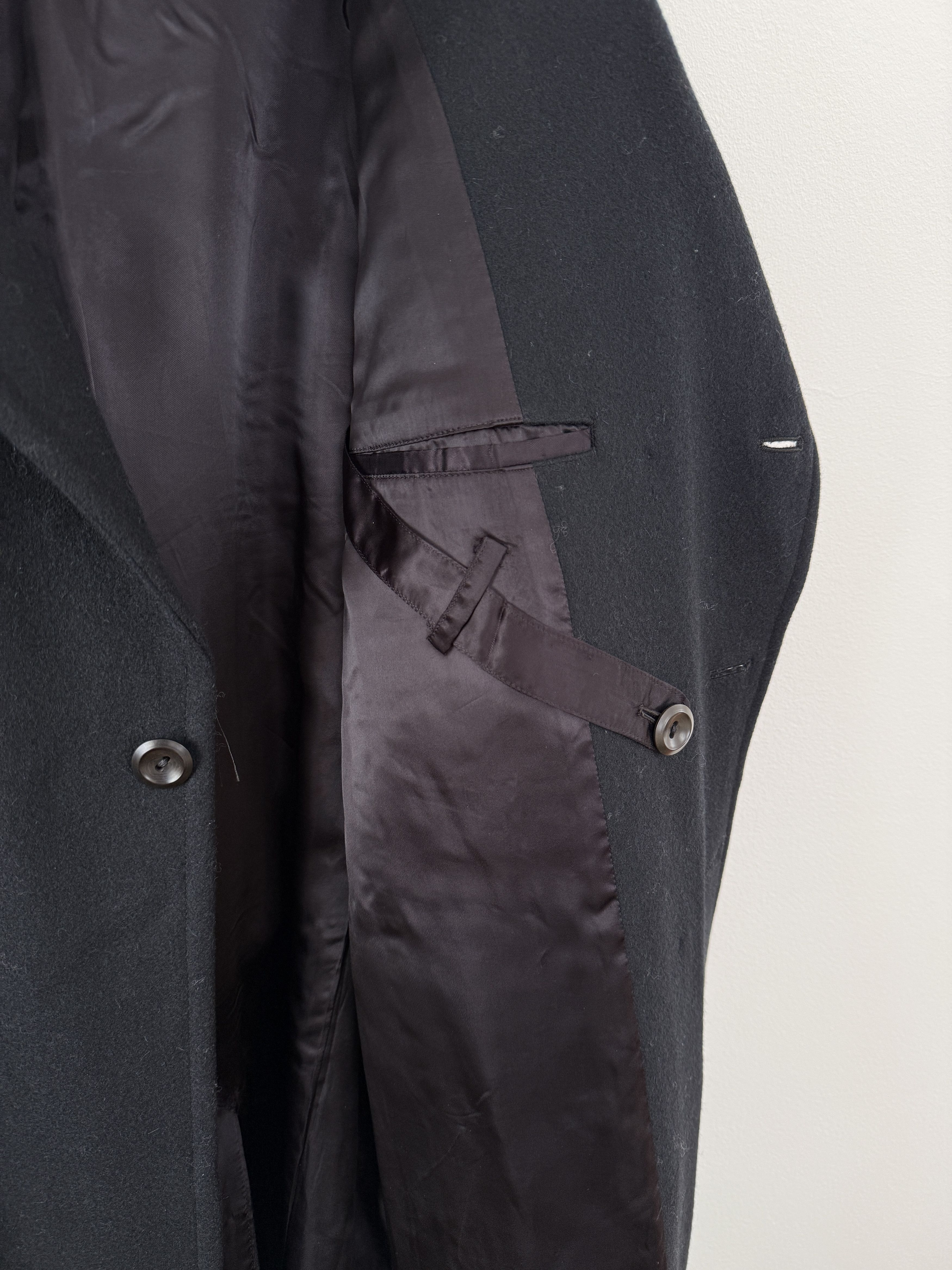 Junya Watanabe Comme Des Garcons MAN Wool Double Breasted Overcoat Size US XL / EU 56 / 4 - 14 Thumbnail