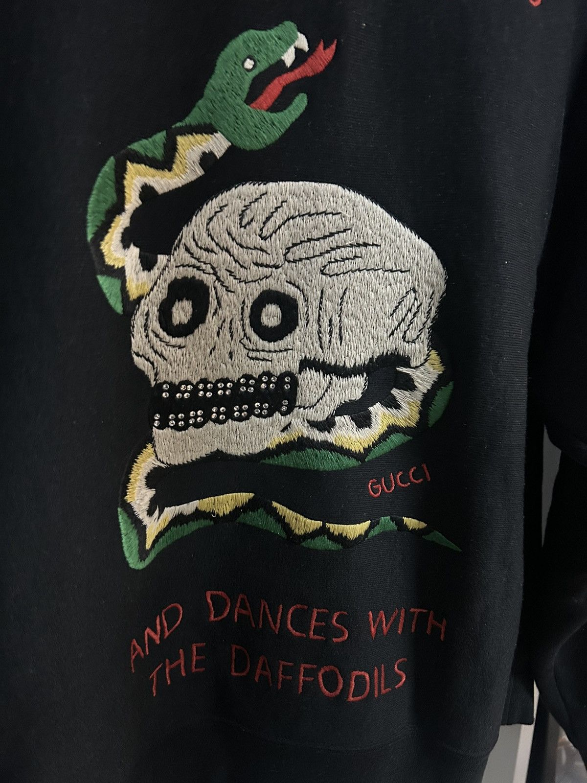 Gucci Skull and Snake Hoodie Sweatshirt