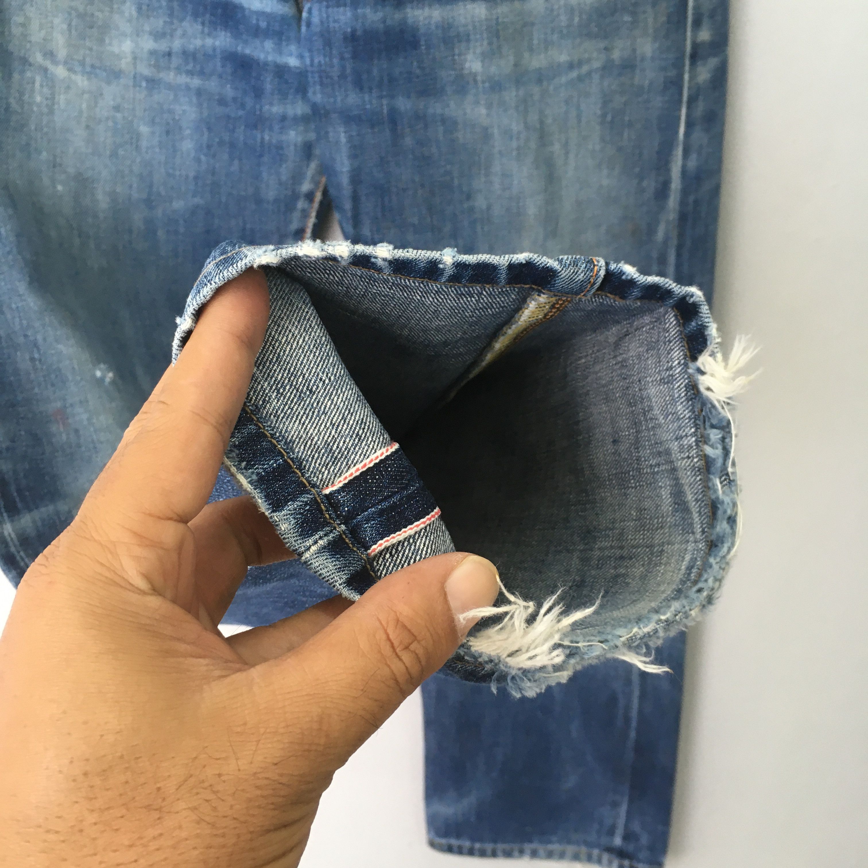 Edwin Size 27x27 Vintage 90s Edwin E Function Faded Jeans S1456 Size US 27 - 5 Thumbnail