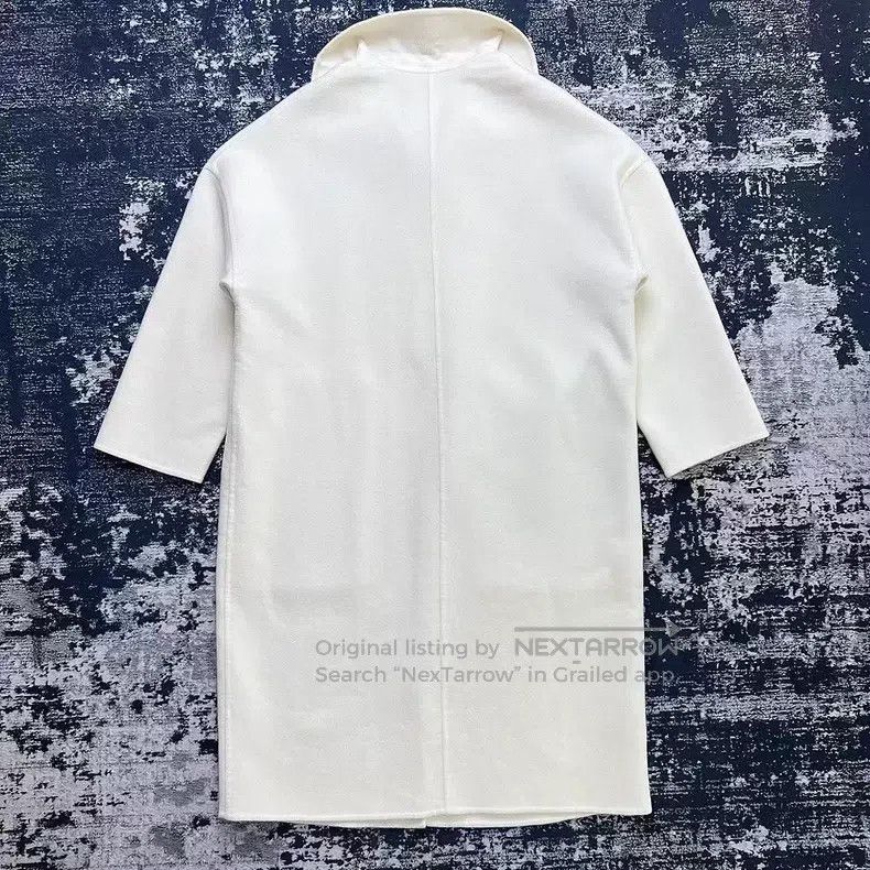 Hermes Hermes White collar zipper large pocket cashmere coat Size XS / US 0-2 / IT 36-38 - 2 Thumbnail