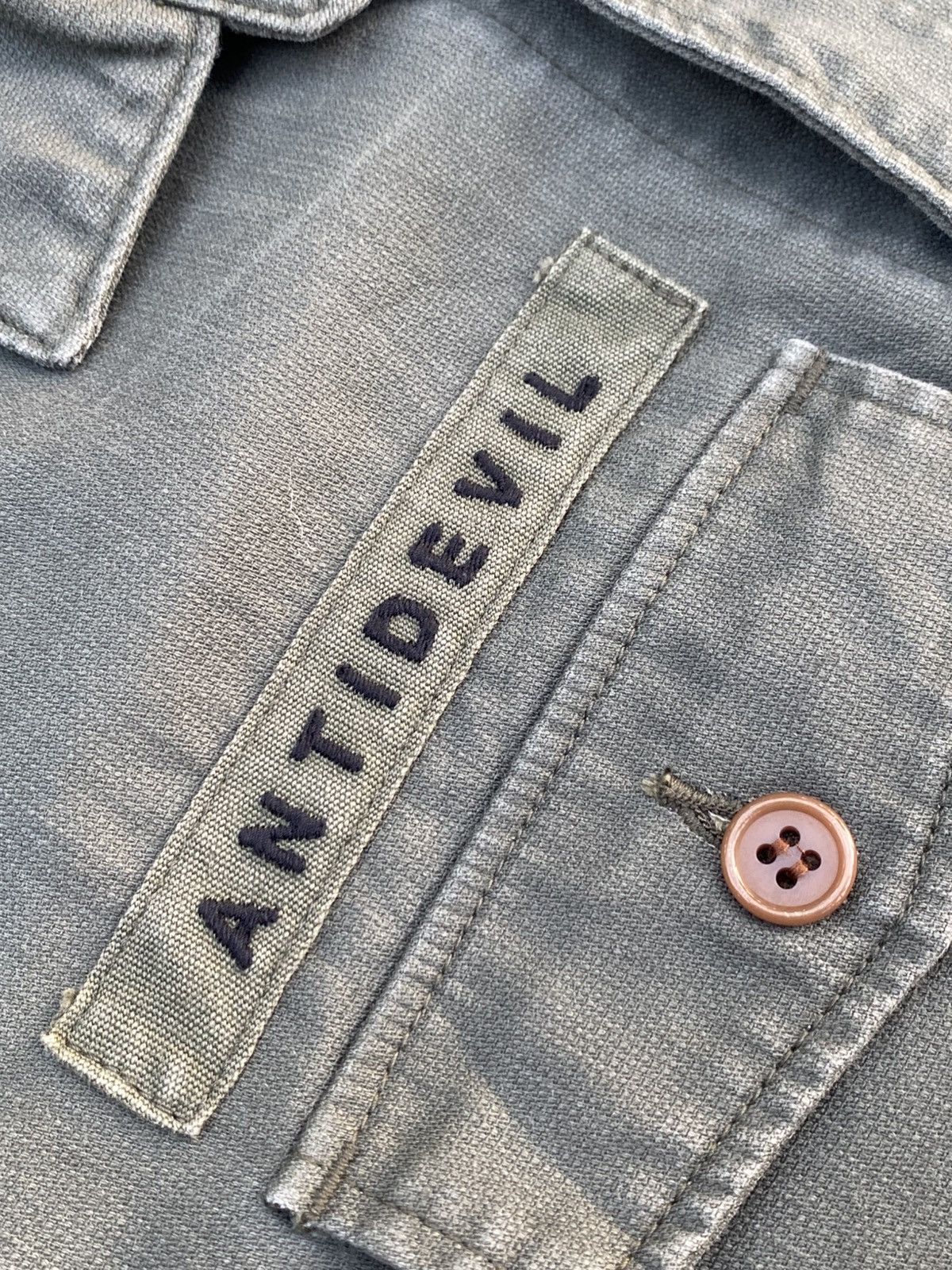 Undercover Vintage Undercover Antil Devil Jacket Shirt Button Up Size US S / EU 44-46 / 1 - 9 Thumbnail