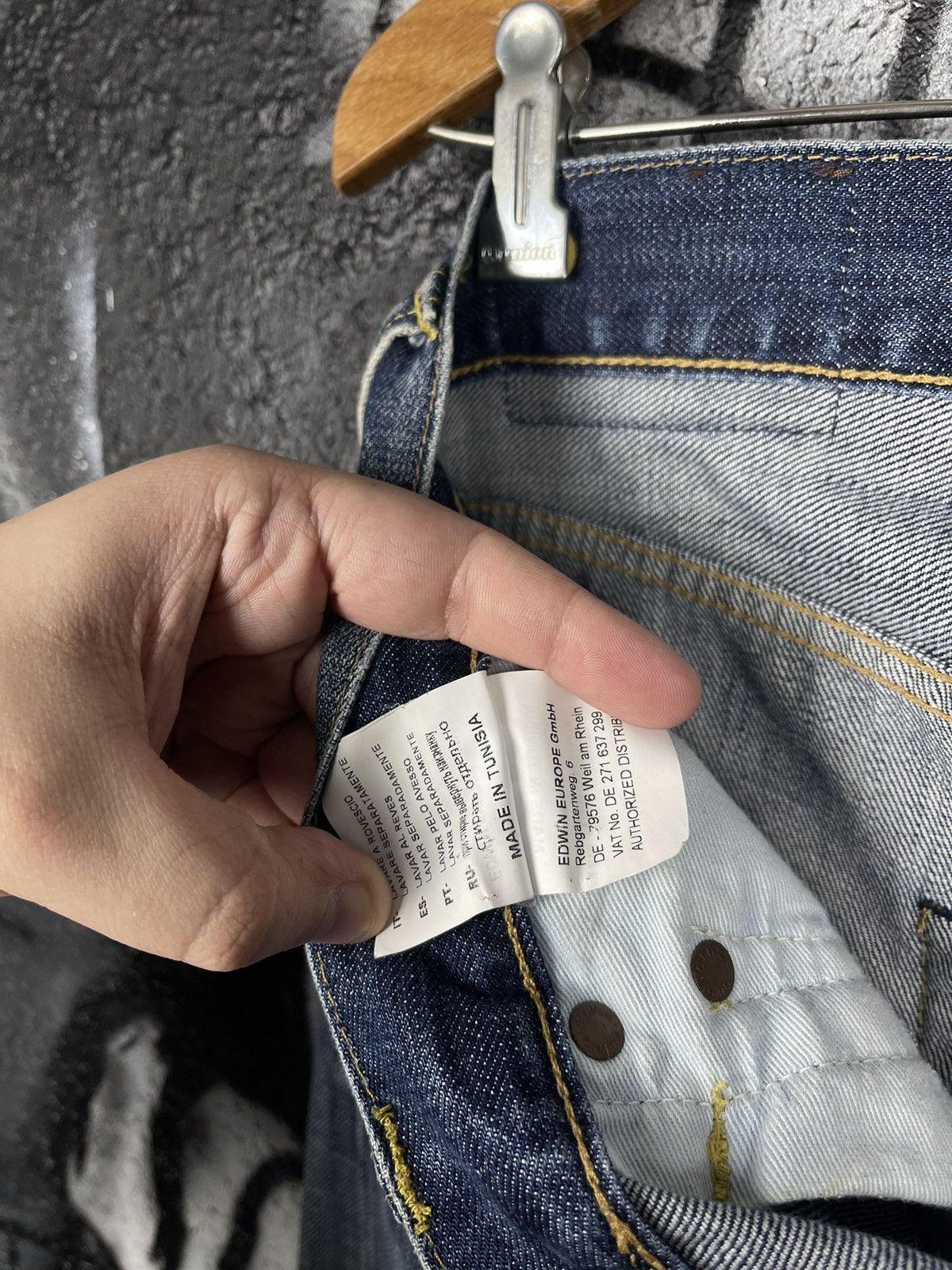 Edwin × Japanese Brand × Vintage Edwin ED-55 Relaxed Tapered Jeans Men’s Size 30/32 Size US 30 / EU 46 - 9 Thumbnail