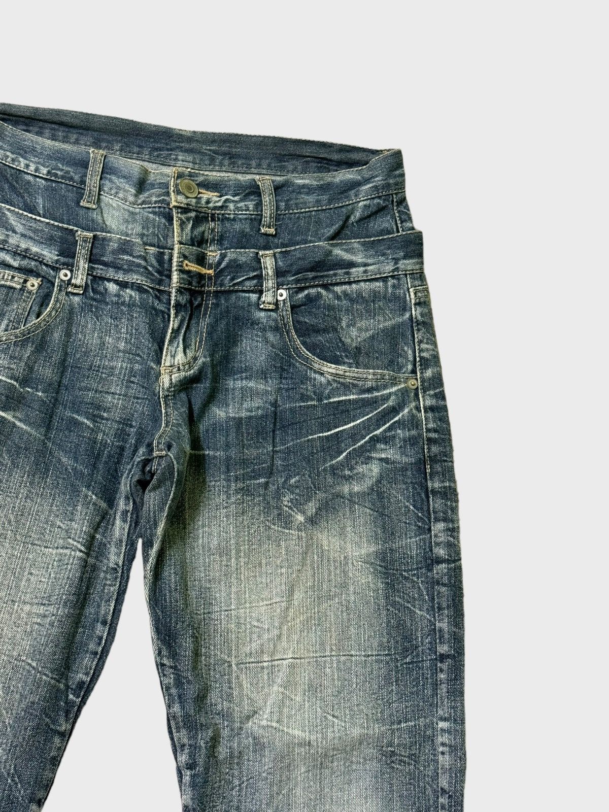 Hysteric Glamour BACK FORTH PRINTED WINGS CLAW MARKS DENIM Size US 32 / EU 48 - 5 Thumbnail